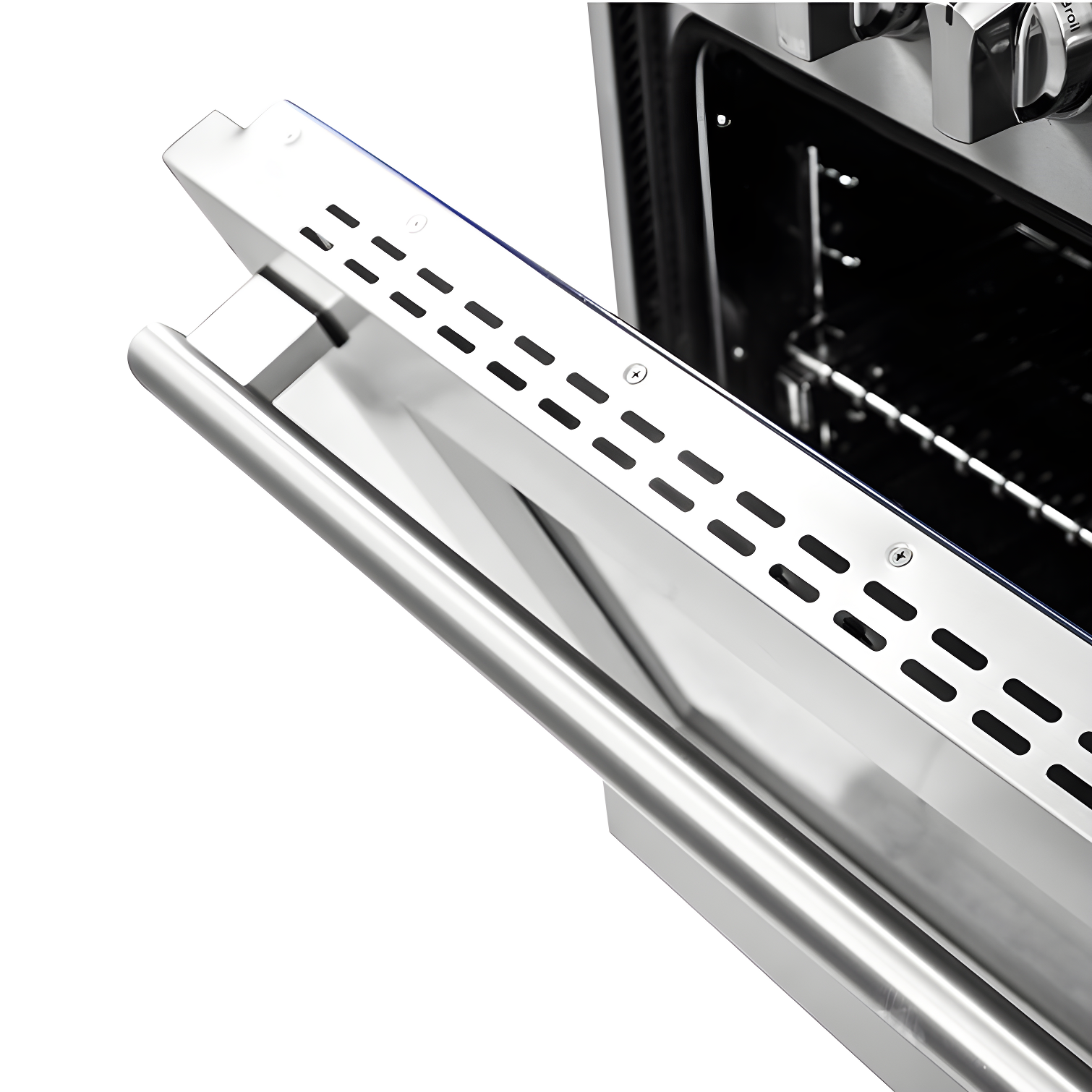 Forno Capriasca 48-inch Dual Fuel Range All Stainless Steel, 8 Brass Burners, 6.58 cu.ft. Double Ovens FFSGS6187-48