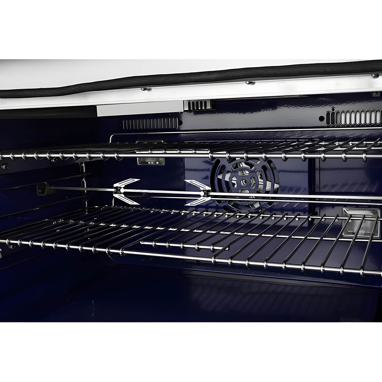 Forno Capriasca 48-inch Dual Fuel Range All Stainless Steel, 8 Brass Burners, 6.58 cu.ft. Double Ovens FFSGS6187-48