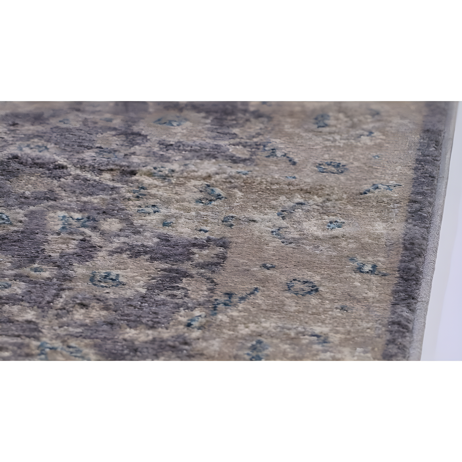 Sofia SOF330 Power Loomed Indoor Runner Rug - Light Grey/Beige - 2'2"x10' - Safavieh.