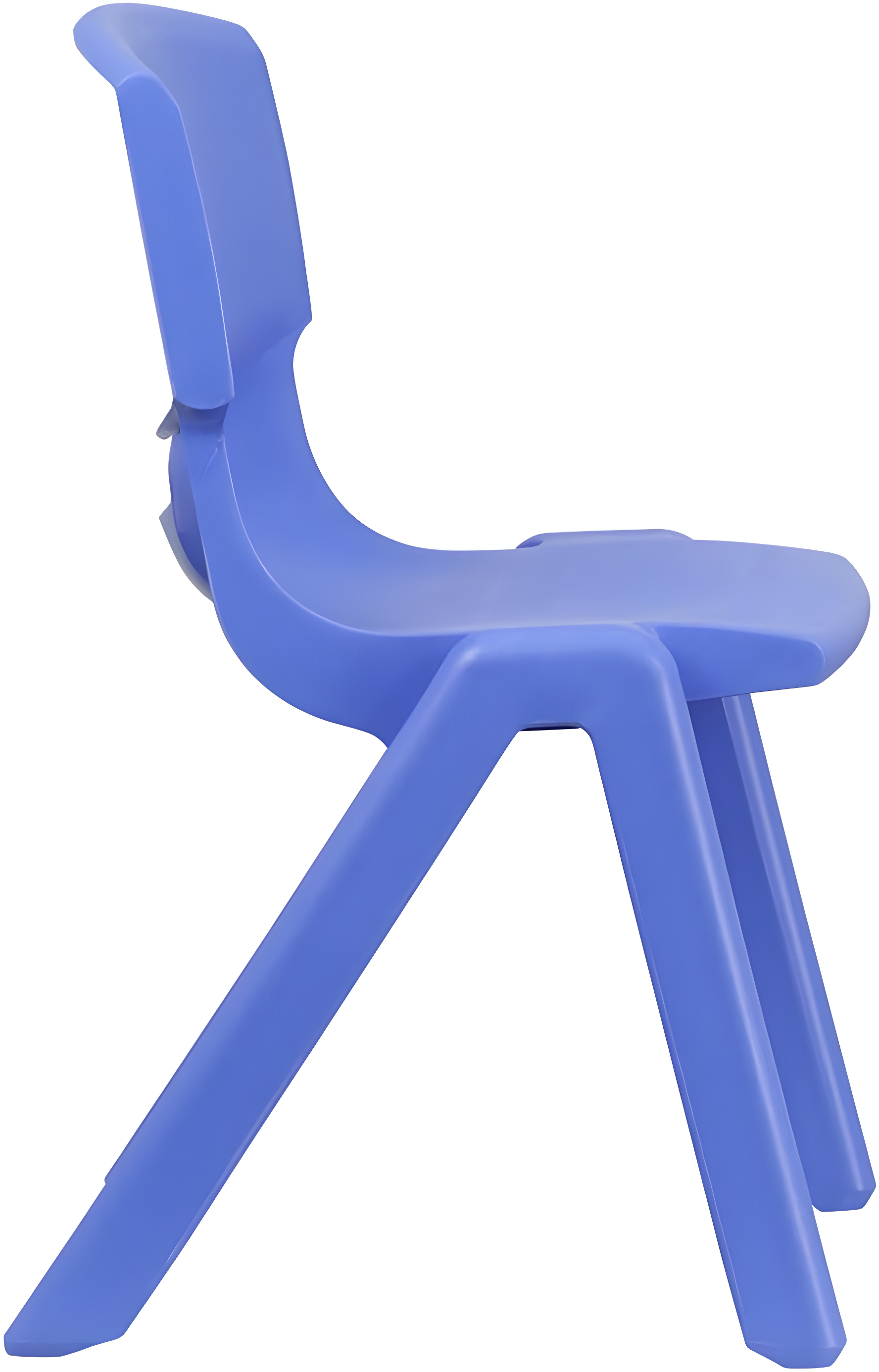 Flash Furniture Goddard Plastic Stack School Chair with Seat, 3rd-7th School Chair (Set of 4)