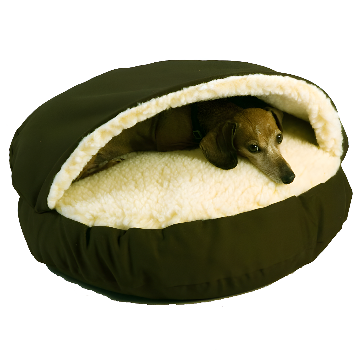 Snoozer Cozy Cave Hooded Dog Bed Poly/Cotton