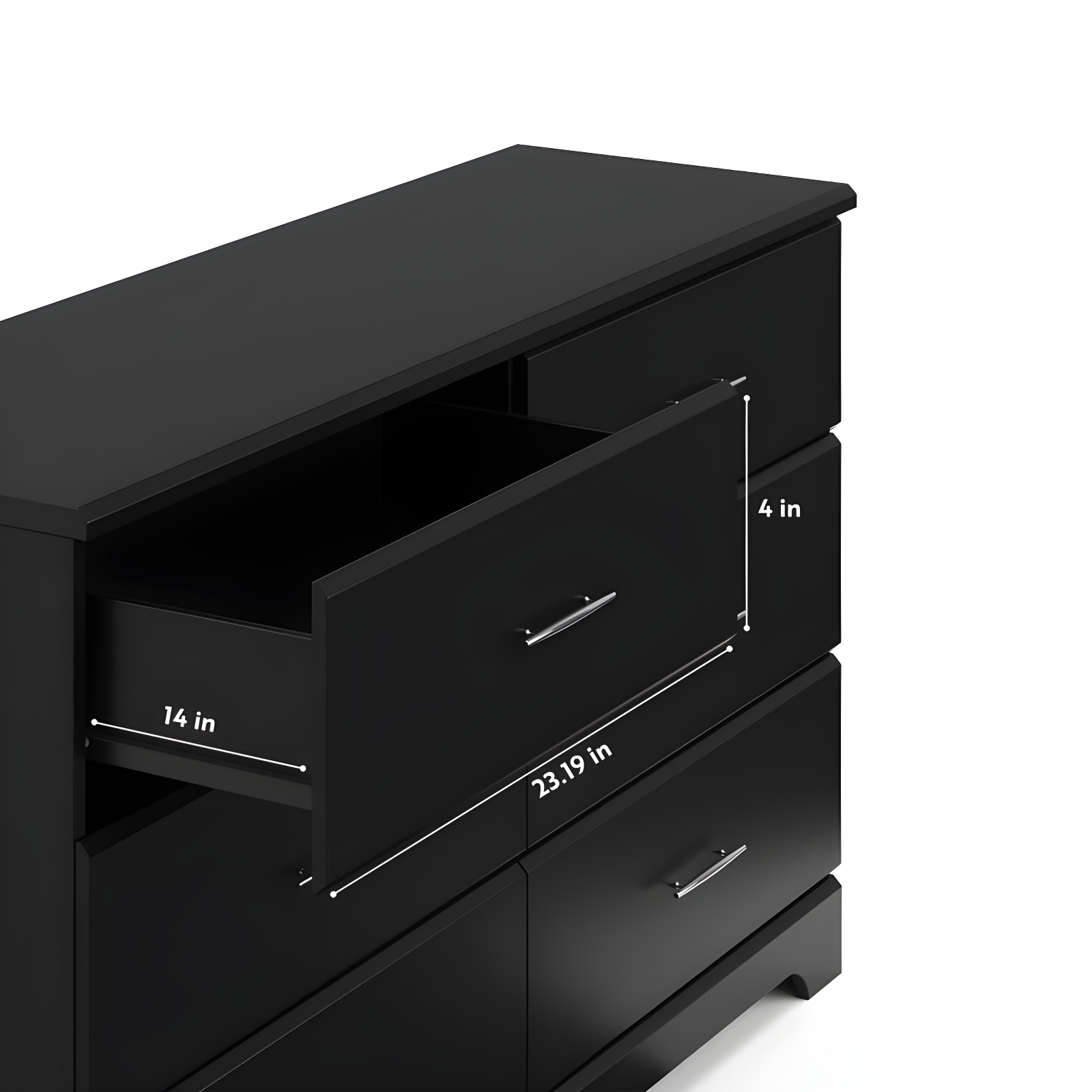 Brookside 6 Drawer Double Dresser