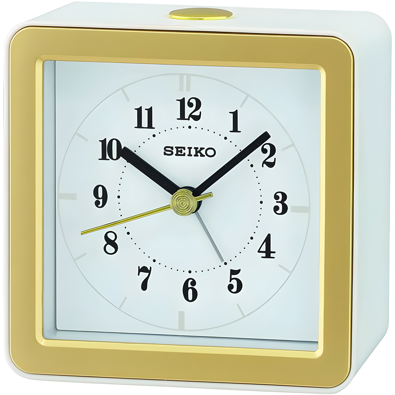 Seiko Gatsby Analog Quartz Alarm Tabletop Clock