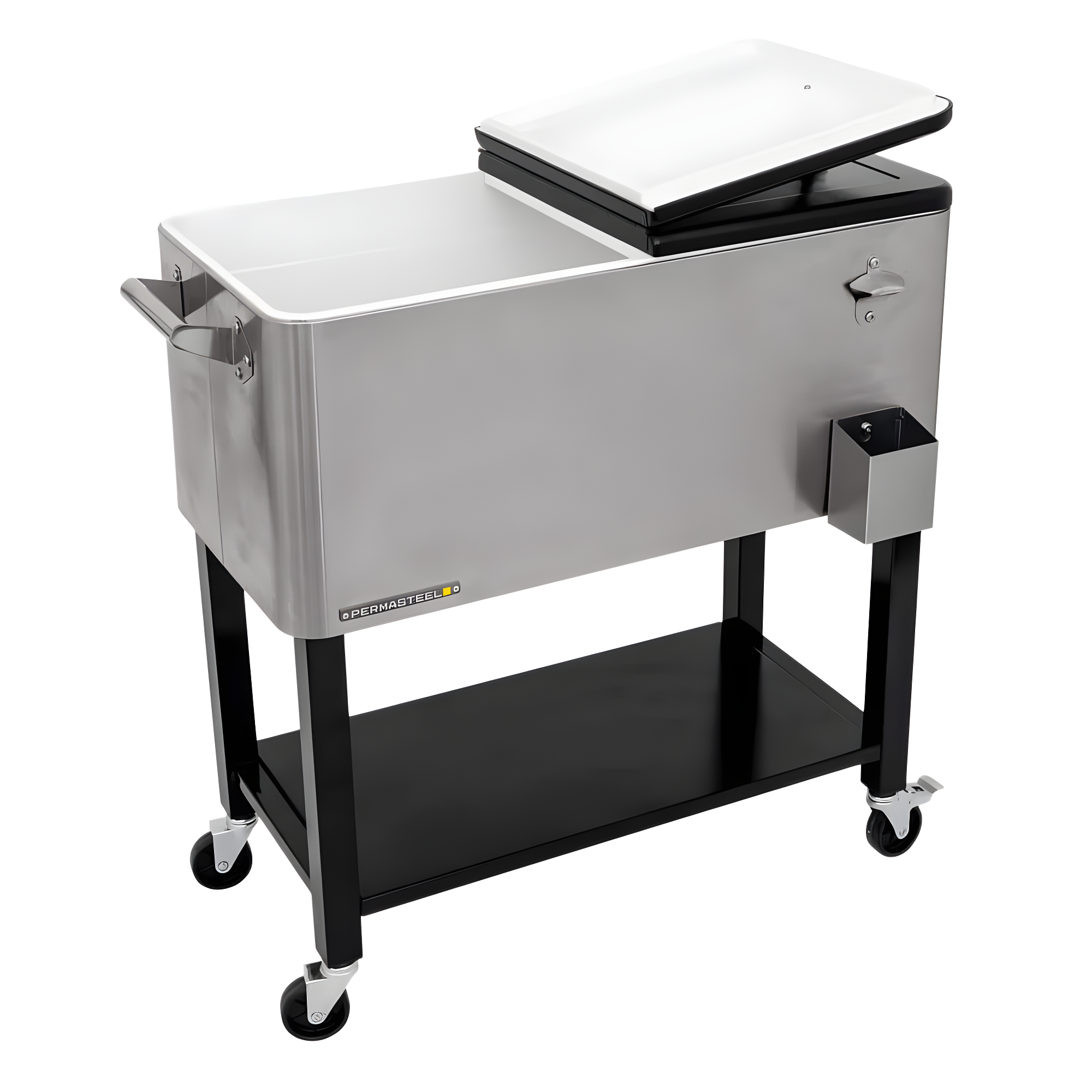 Permasteel 80-Qt Outdoor Patio Cooler with Removable Basin