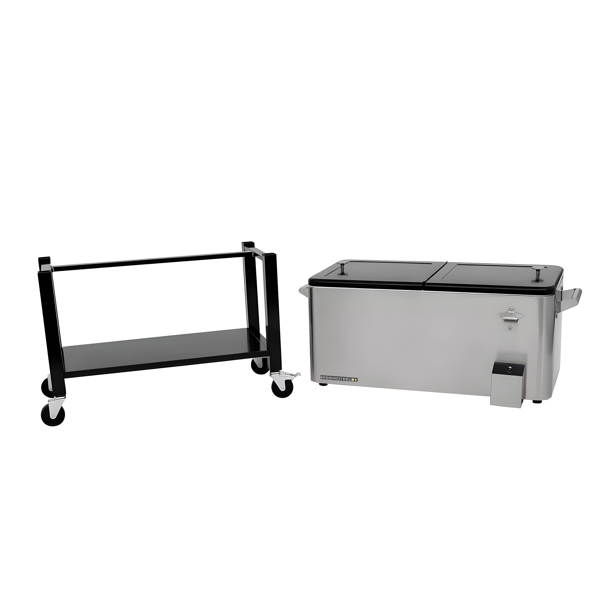 Permasteel 80-Qt Outdoor Patio Cooler with Removable Basin