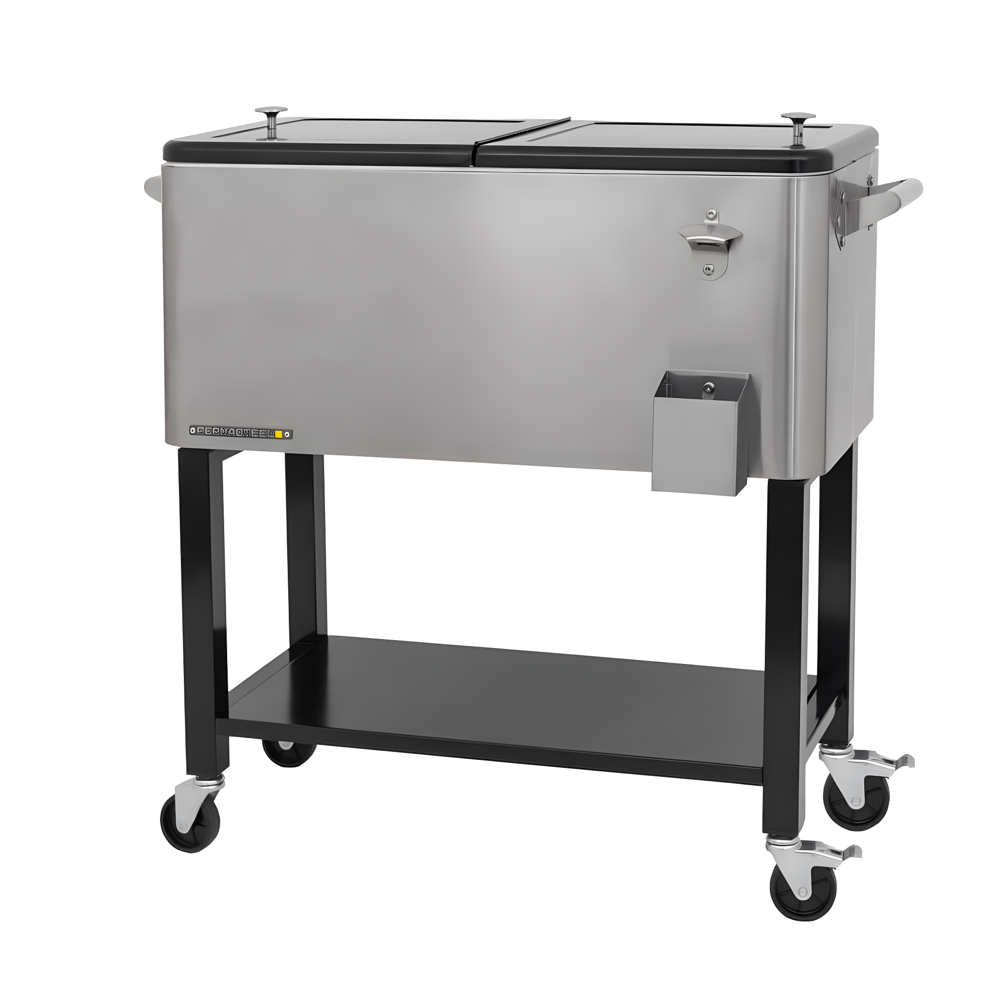 Permasteel 80-Qt Outdoor Patio Cooler with Removable Basin