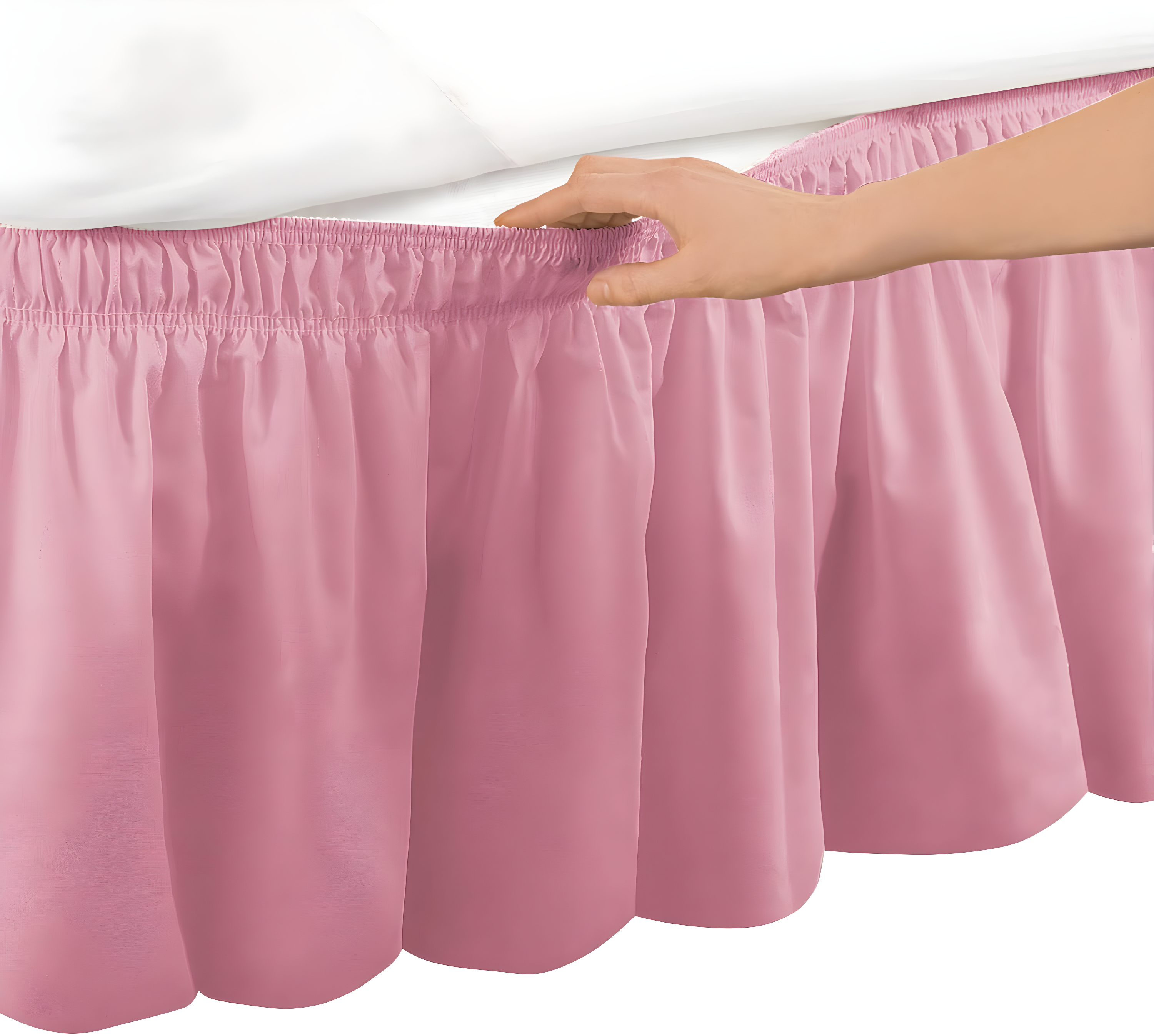 Ruffled Wrap Around Bed Skirt