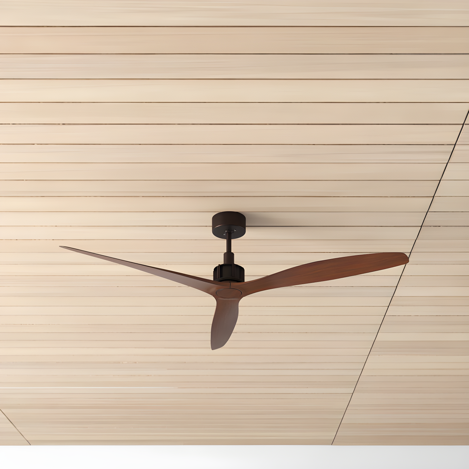 52" Zelda 3 - Blade Standard Ceiling Fan with Remote Control