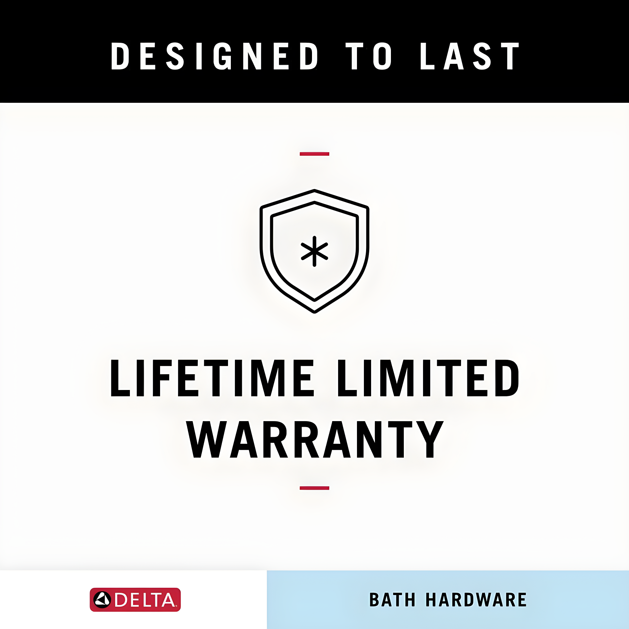 Delta Cassidy 18 in. Glass Shelf with Towel Bar