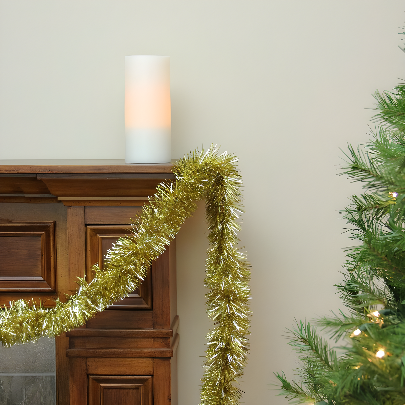 Northlight Seasonal Tinsel Artificial Christmas Garland - Unlit