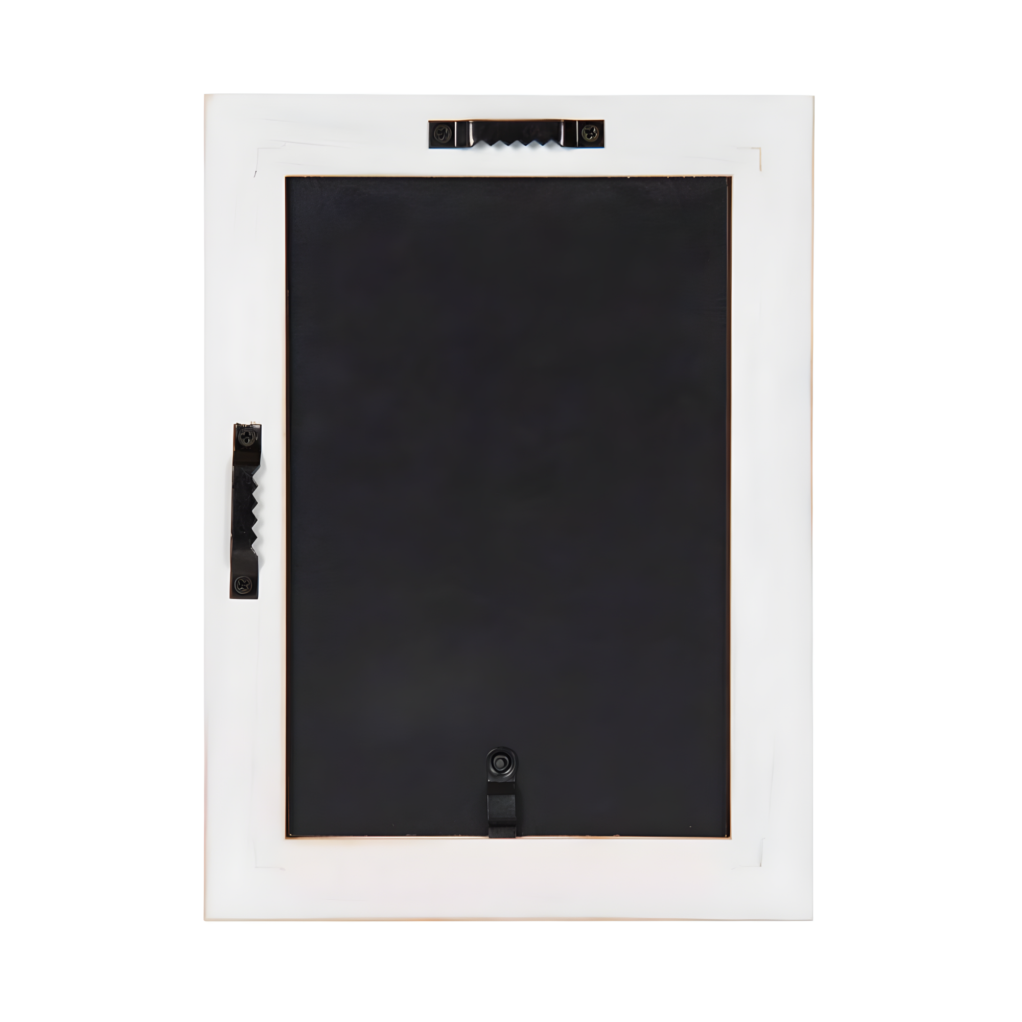 10pc Bordeaux Frame Box Set White/Black/Natural Wood - Kate & Laurel All Things Decor: Wall Display, Multi-Size, Modern Decor