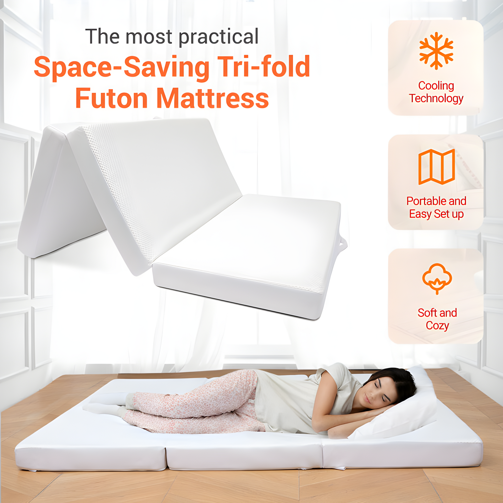 Cheer Collection Cheer Collection 4'' Plush Memory Foam Mattress