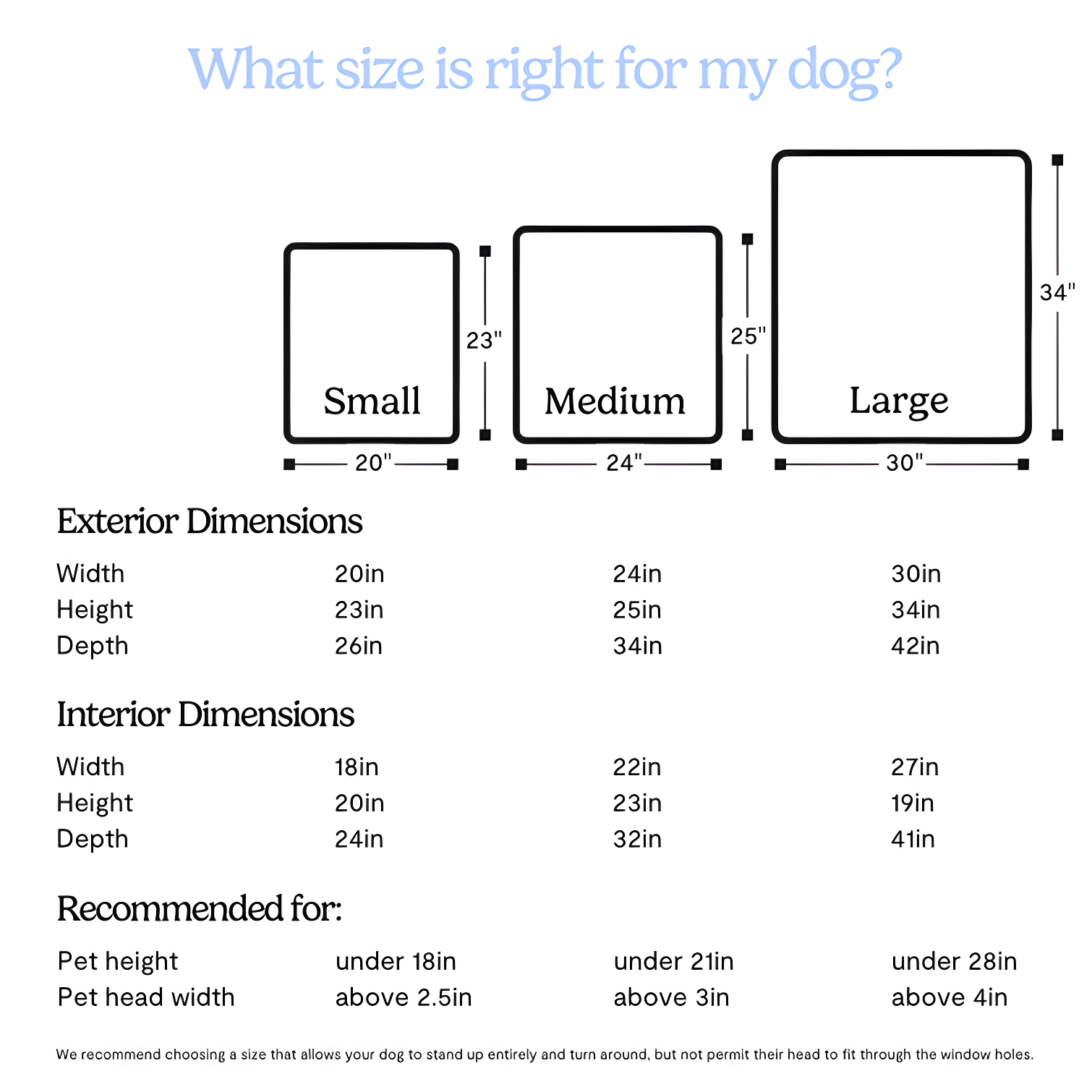 Fable Pets Wood Pet Crate with 1 Door