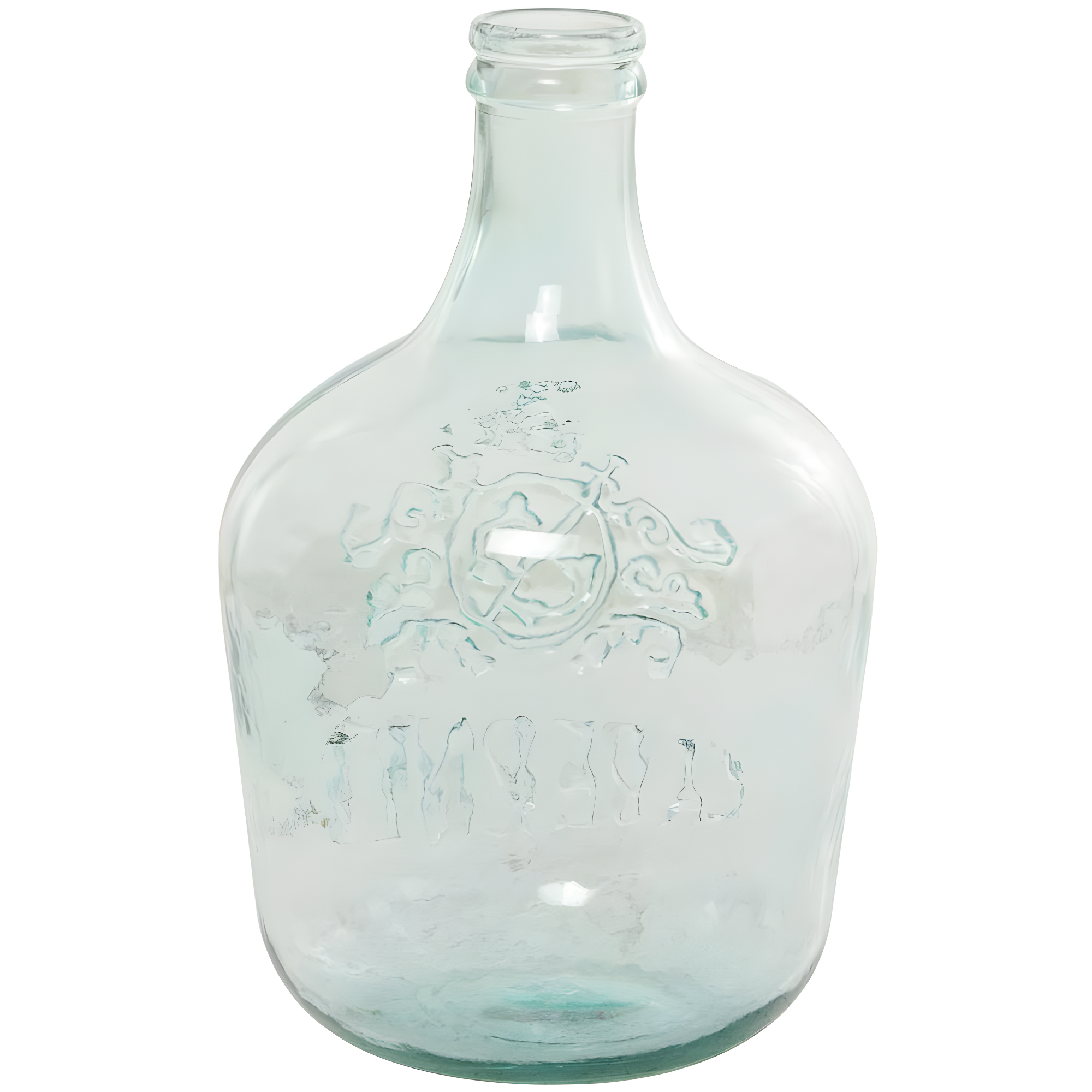 Contemporary Glass Jug Vase (17") - Olivia & May