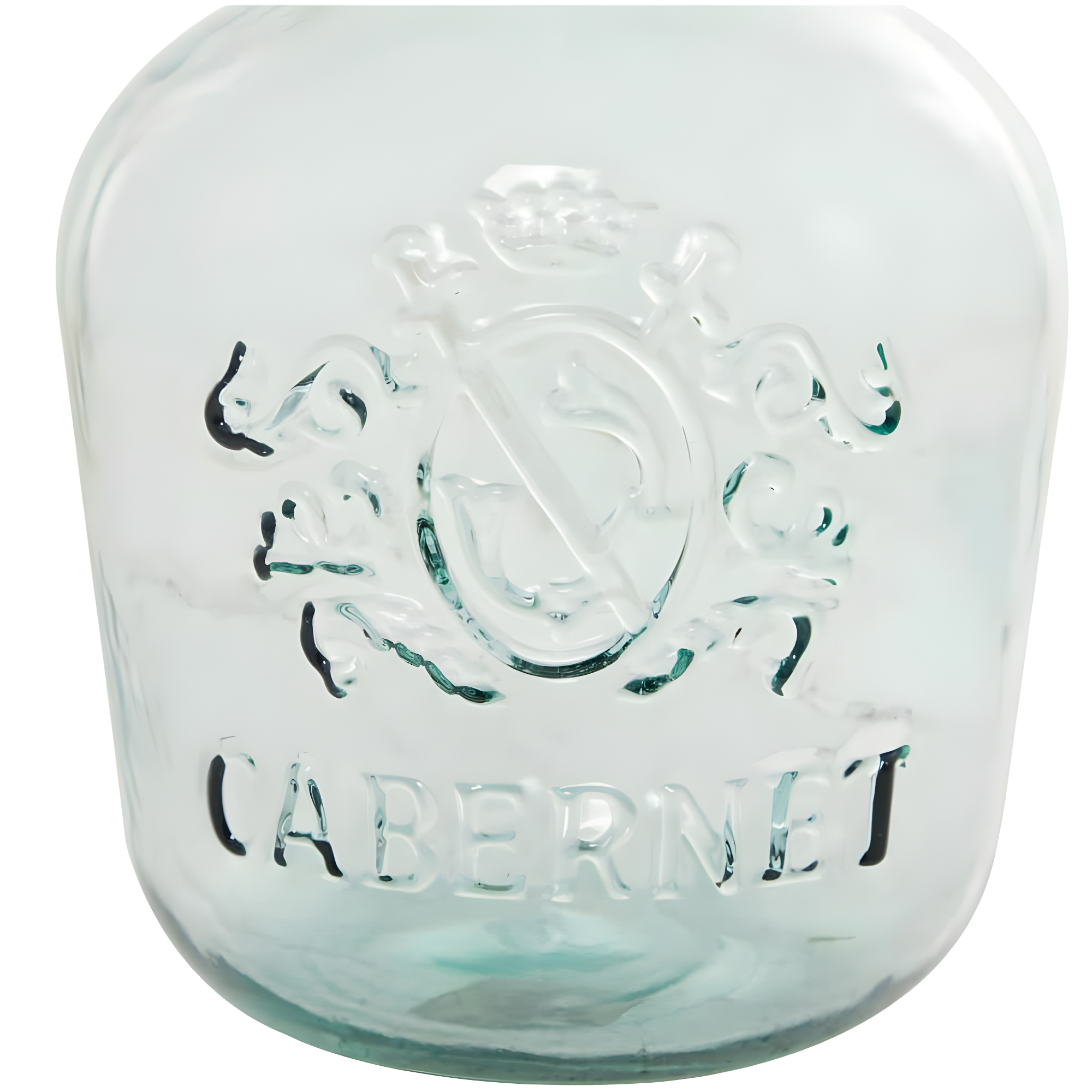 Contemporary Glass Jug Vase (17") - Olivia & May