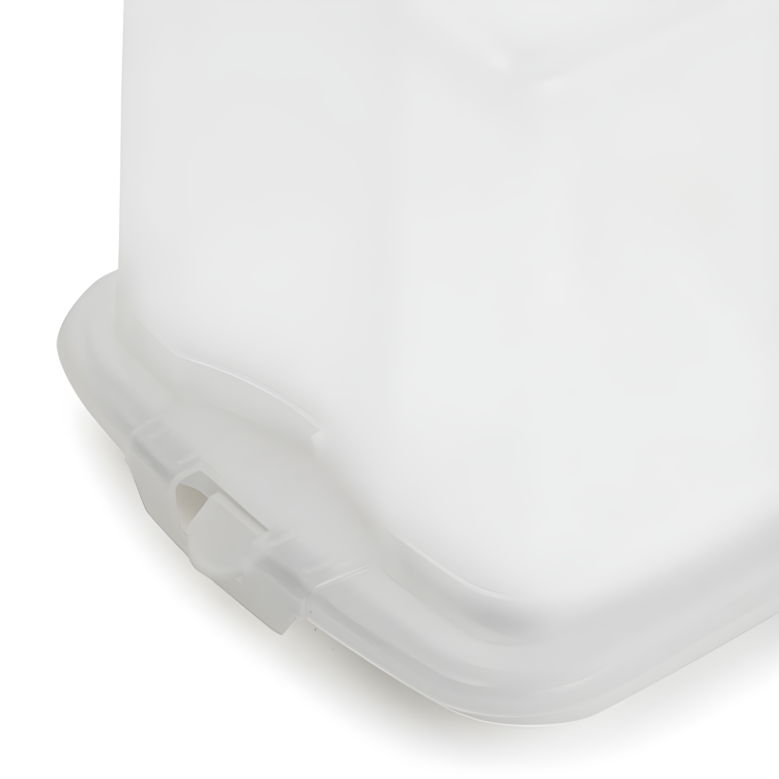 Juvale Plastic Bread Box Container with Lid and Handle, Storage Container for Kitchen (14.5 x 5.75 x 6.25 In)