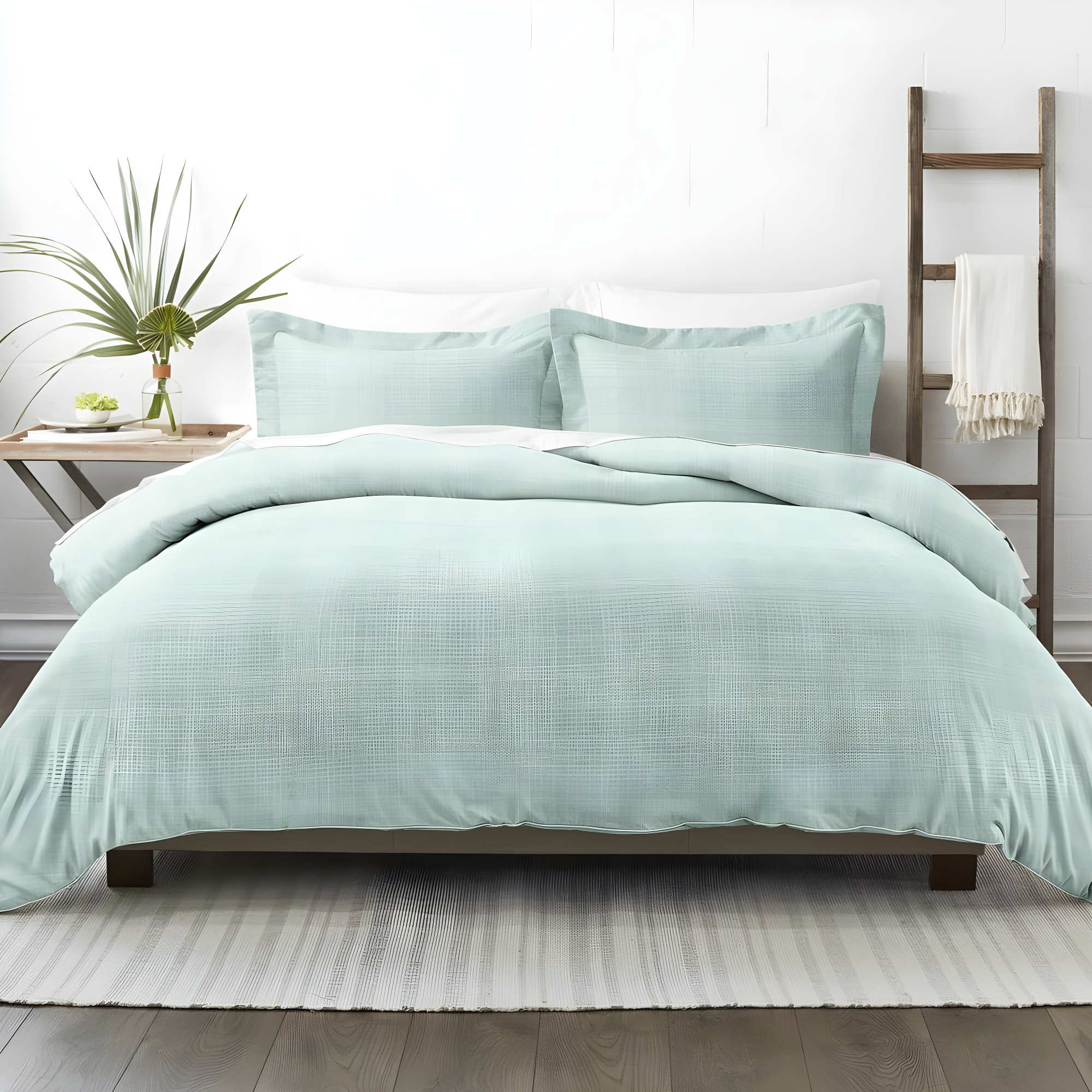 Becky Cameron Simply Soft Thatch Pattern Duvet Cover Set