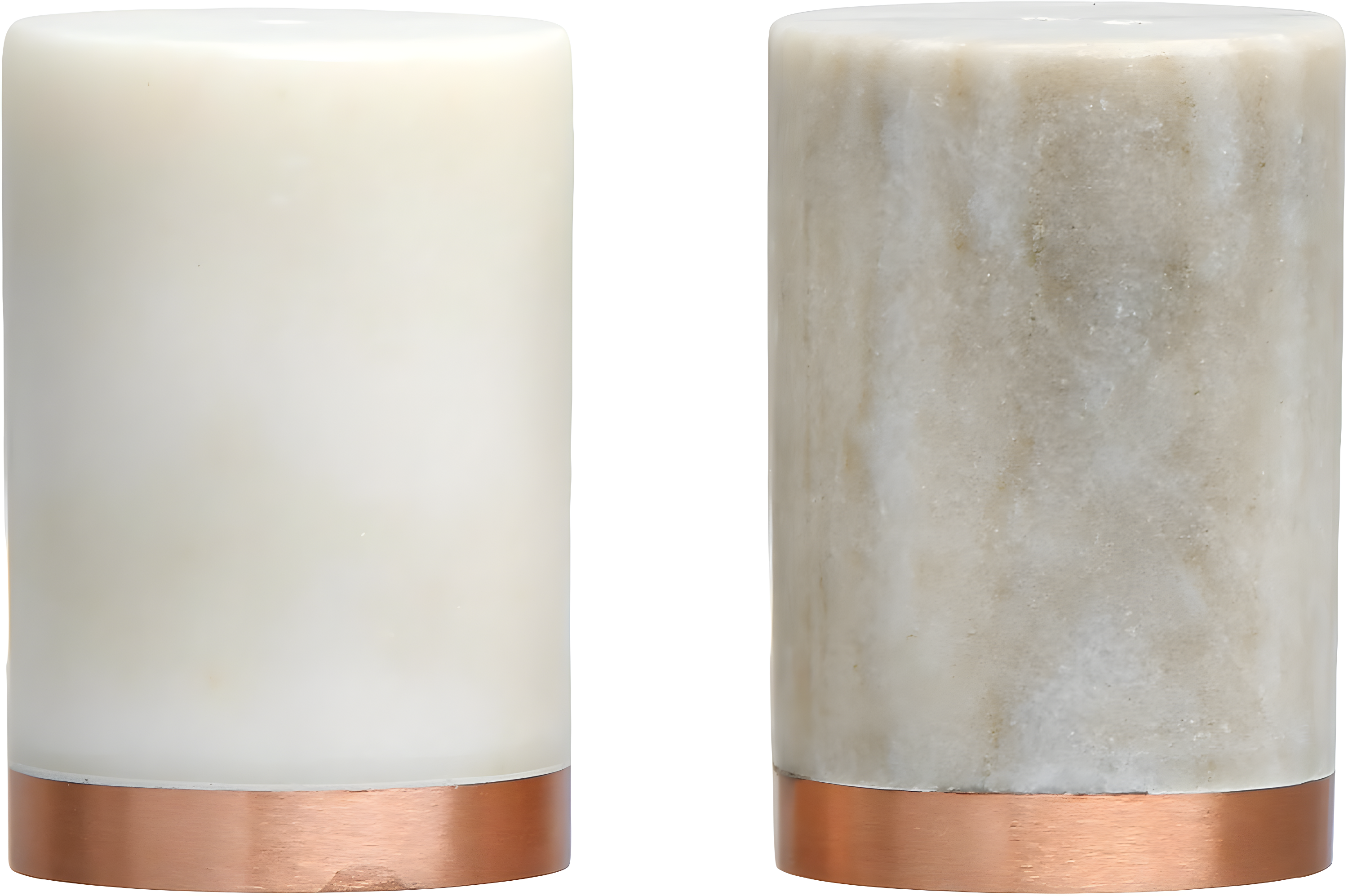 Creative Co-Op Marble Salt and Pepper Shaker Set & Reviews | Joss & Main