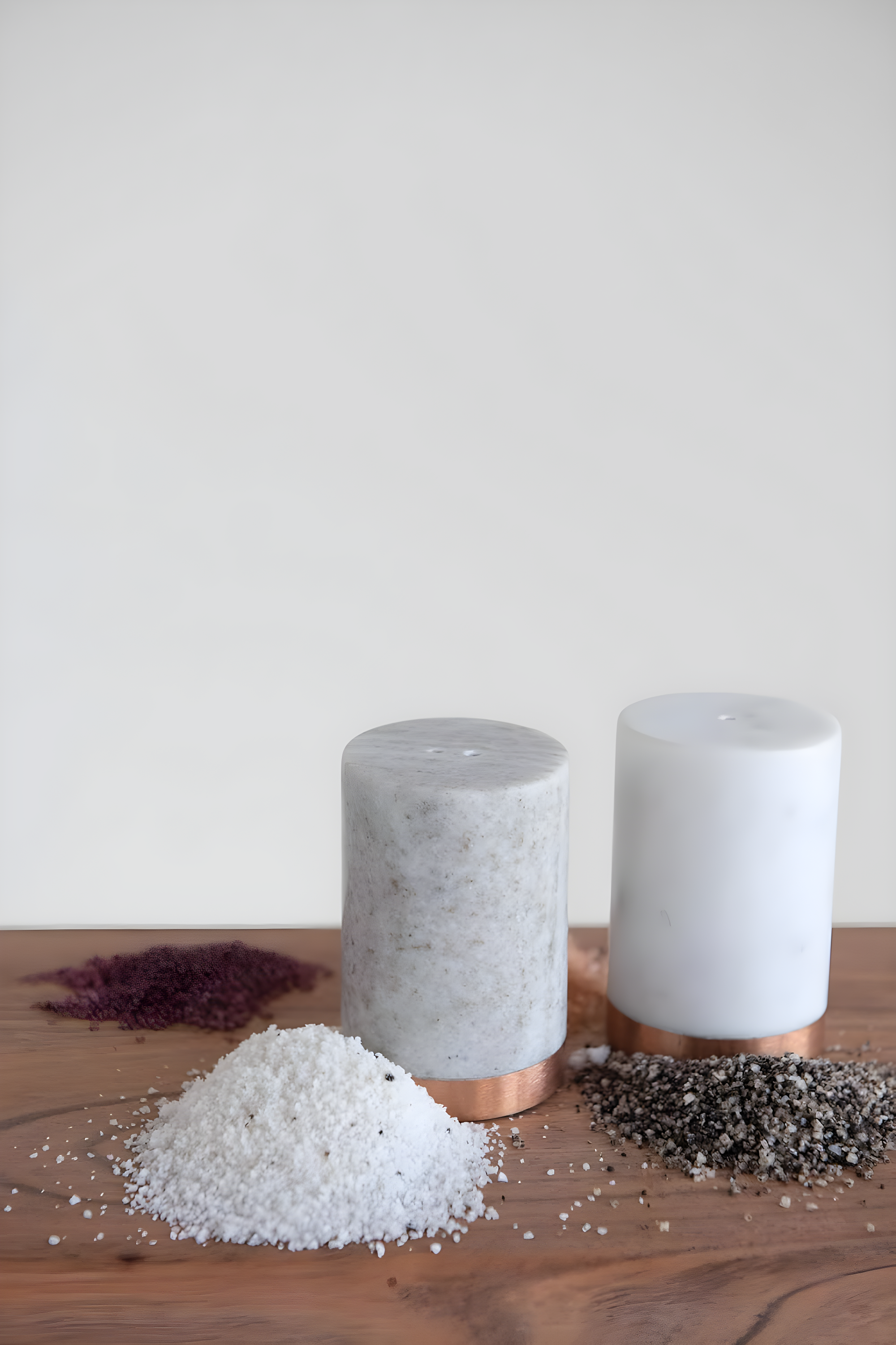 Creative Co-Op Marble Salt and Pepper Shaker Set & Reviews | Joss & Main