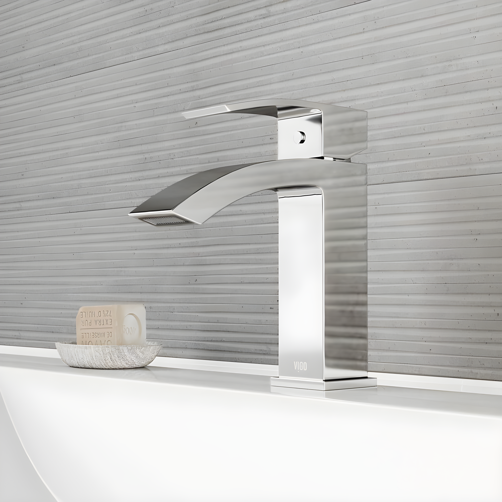 Satro 7" H Single Handle Single Hole Bathroom Faucet