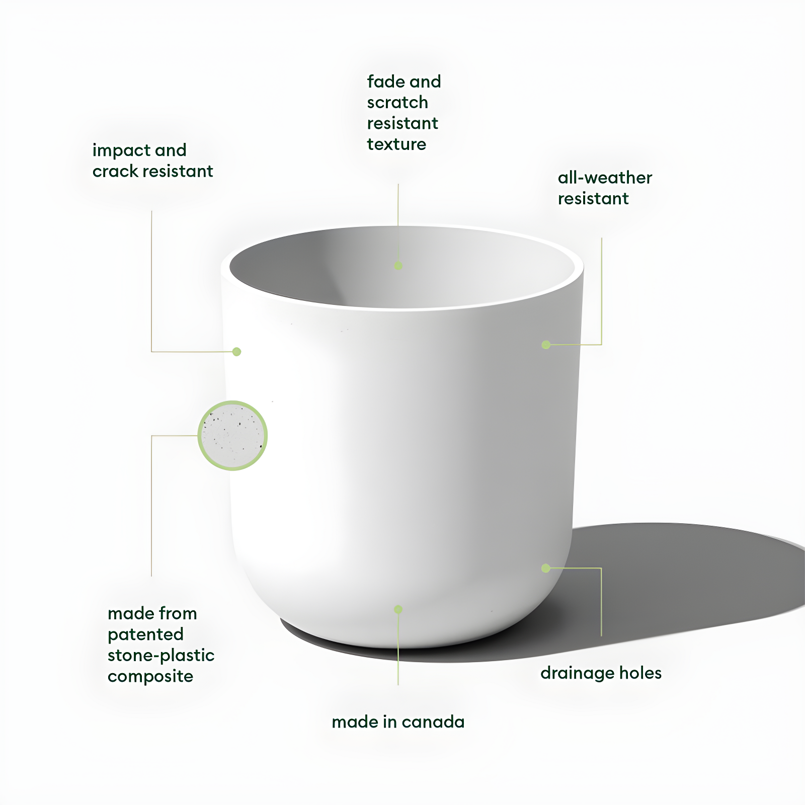 Mason Series Kona Planter