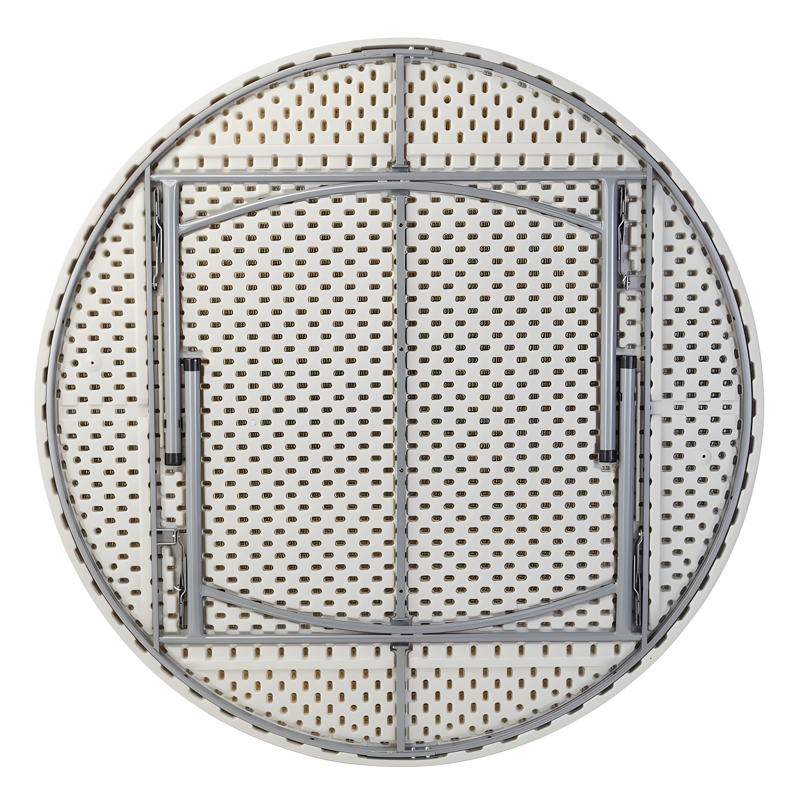 National Public Seating 60'' Circular Portable Banquet Table
