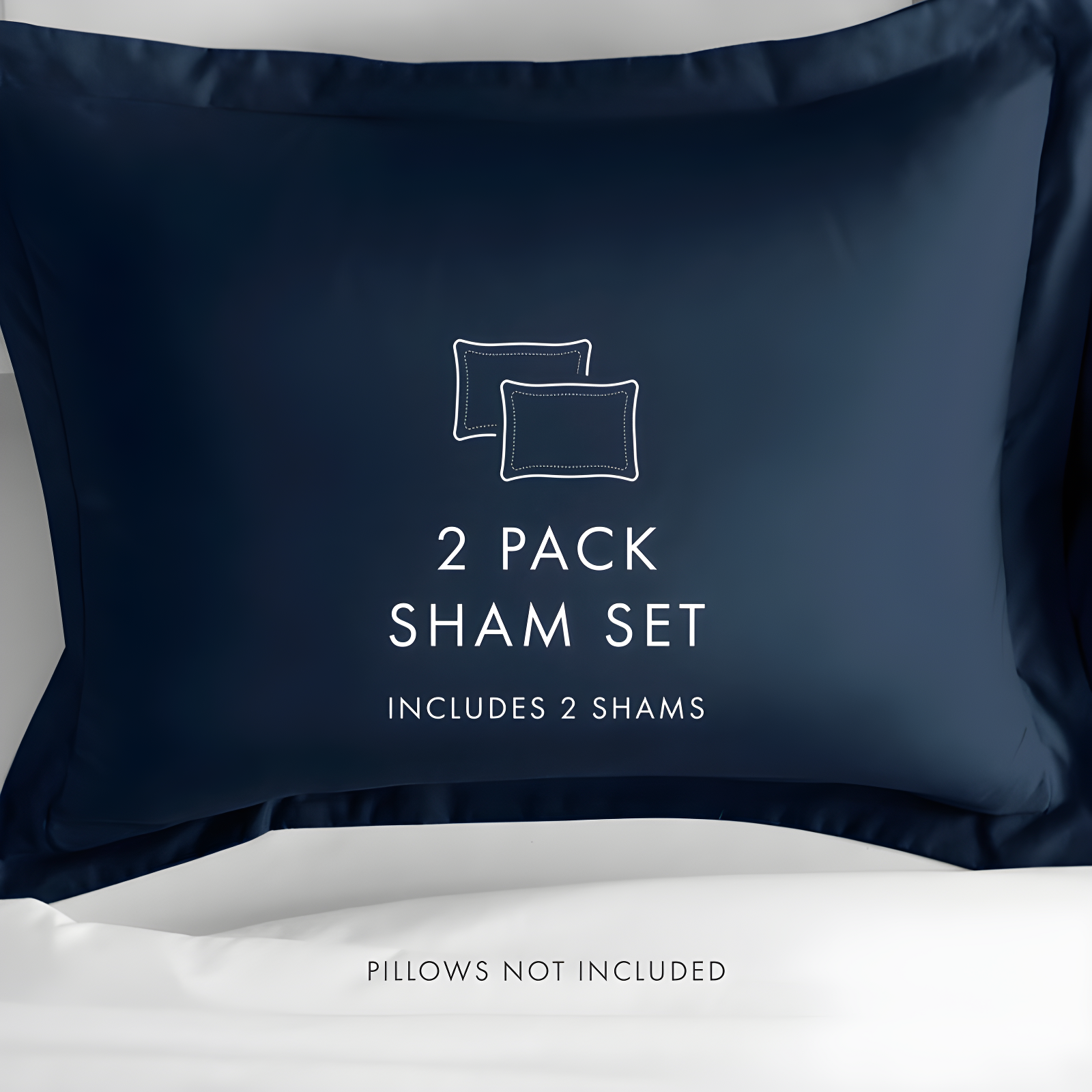 Pillow Shams 2-Pack Microfiber Ultra Soft Bedding (Set of 2)