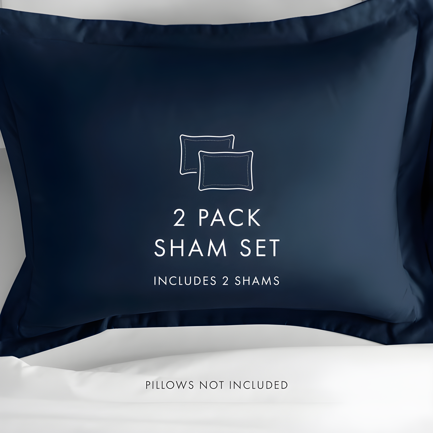 Pillow Shams 2-Pack Microfiber Ultra Soft Bedding (Set of 2)