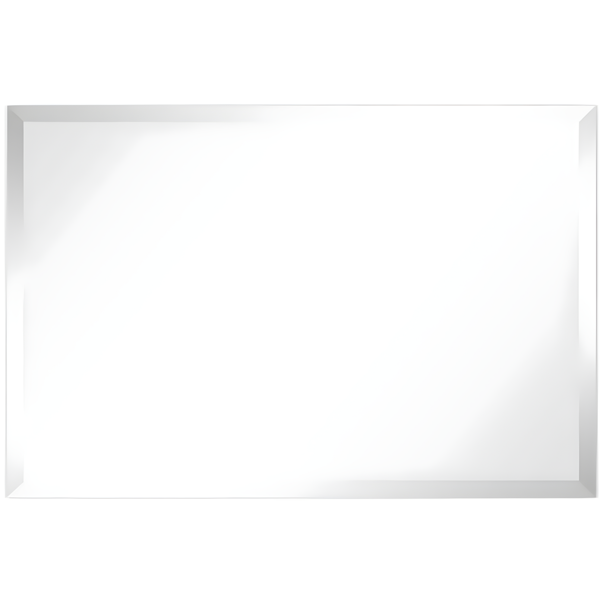 Empire Art Direct Frameless Beveled Prism Wall Mirror - Clear 24 in. x 0.39 in. x 36 in.
