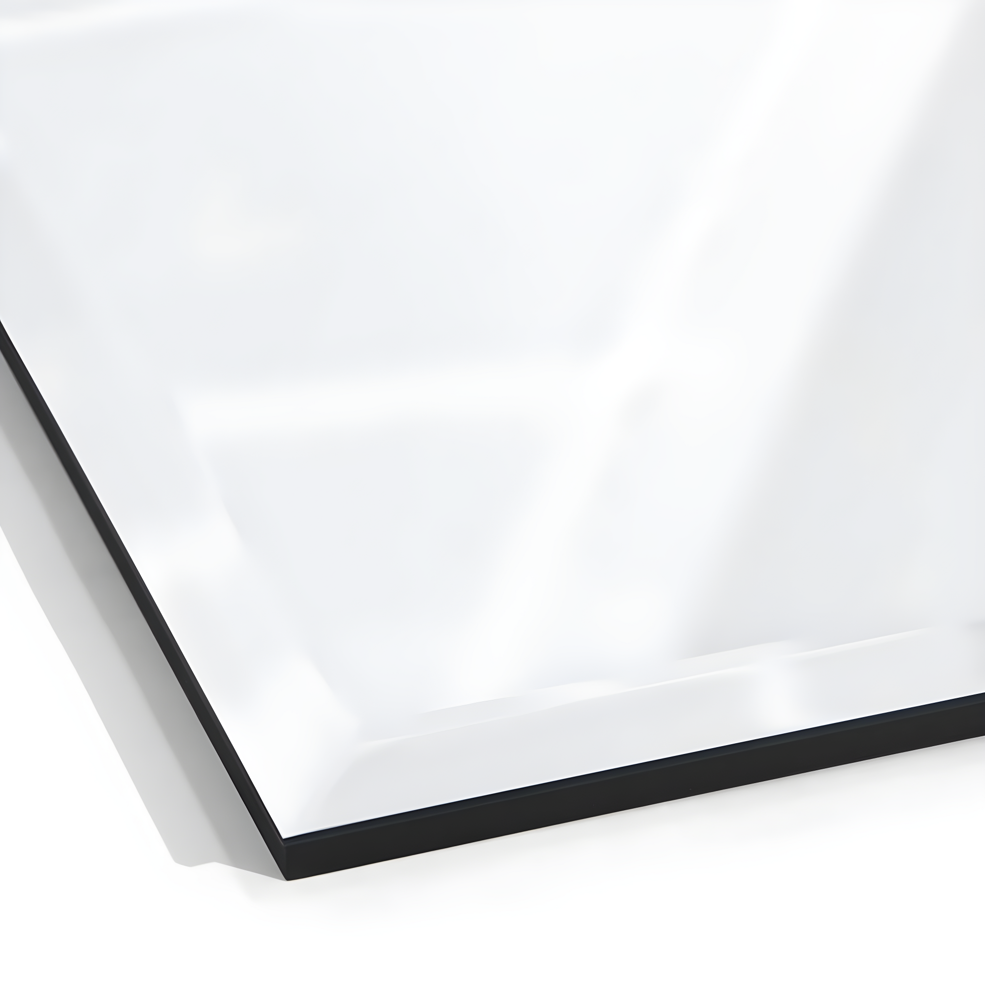 Empire Art Direct Frameless Beveled Prism Wall Mirror - Clear 24 in. x 0.39 in. x 36 in.