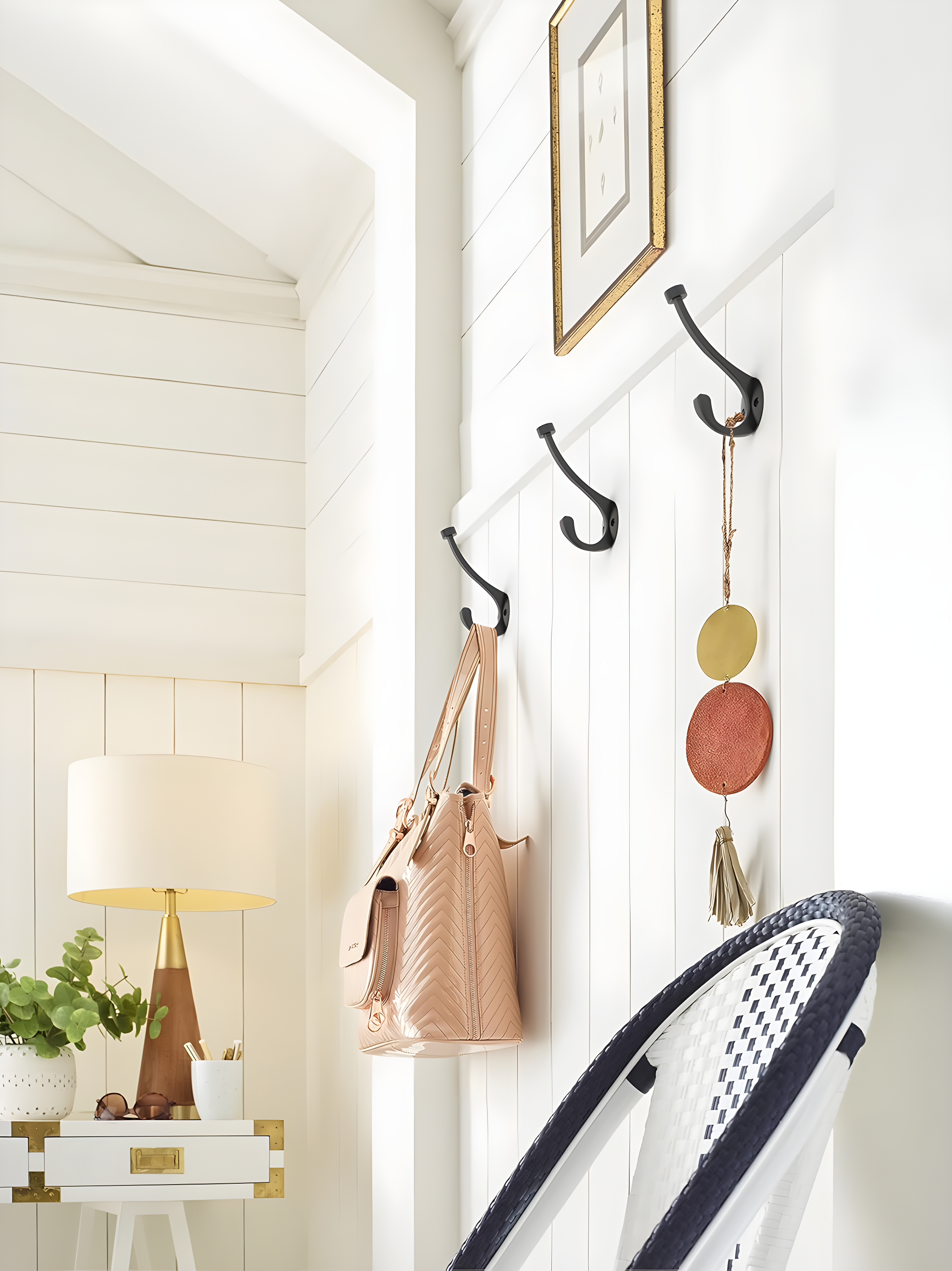 Adare Traditional Double Prong Decorative Wall Hook