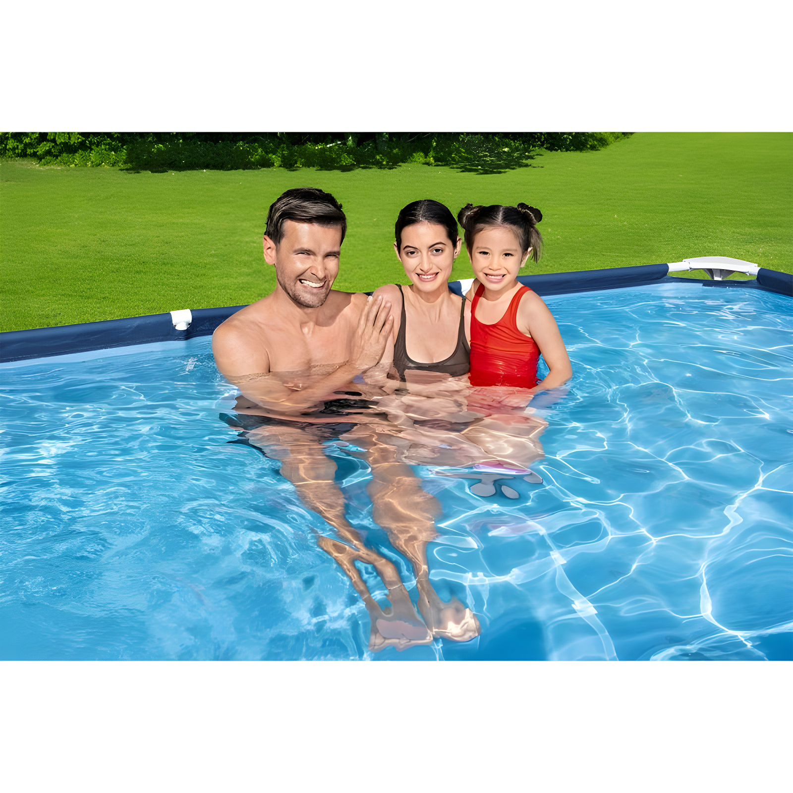 Bestway Bestway Steel Pro Rectangular Above Ground Swimming Pool Set