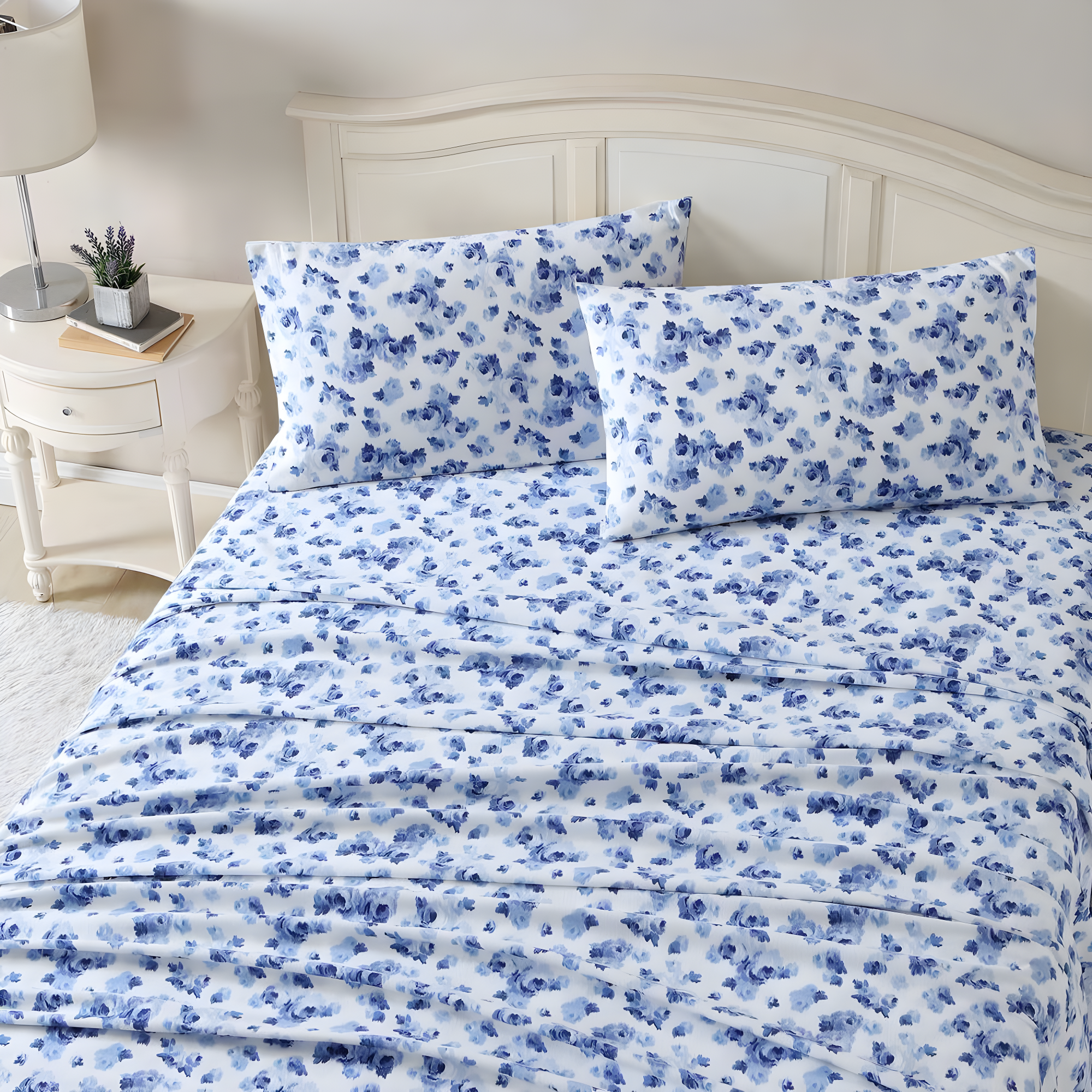 Laura Ashley Laura Ashley Cotton Flannel Cozy Sheet Sets