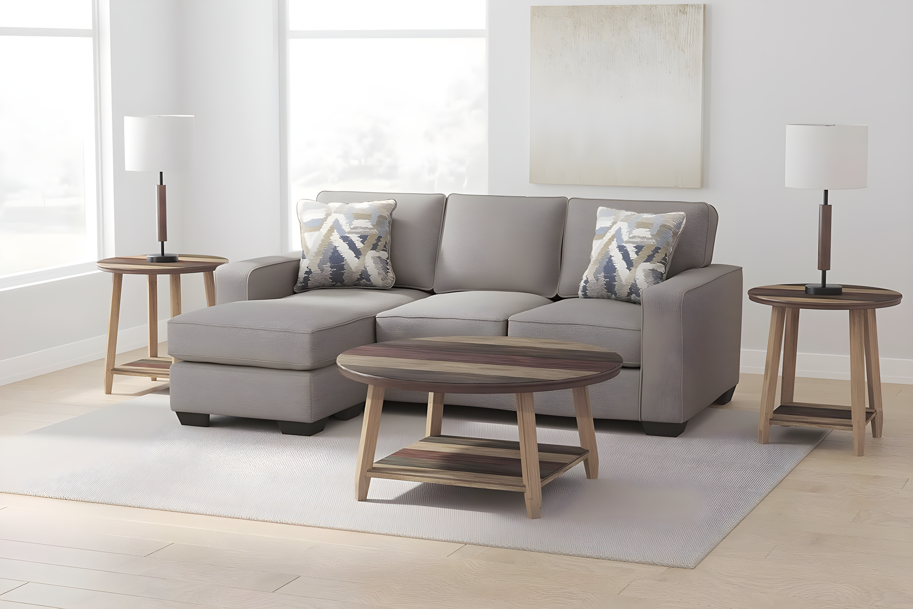 Signature Design by Ashley Casual Raebecki Table (Set of 3)  Multi