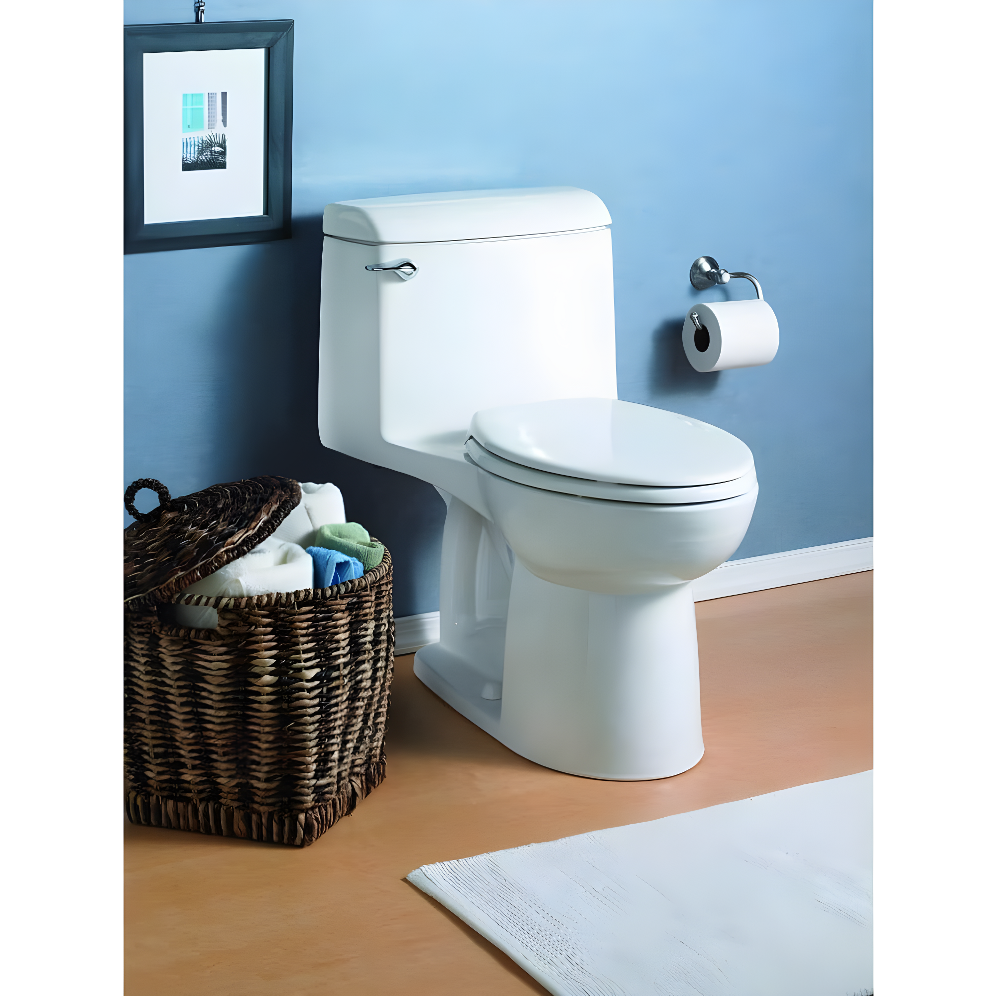 American Standard Champion 4 Toilet with Toilet Seat Elongated Chair Height