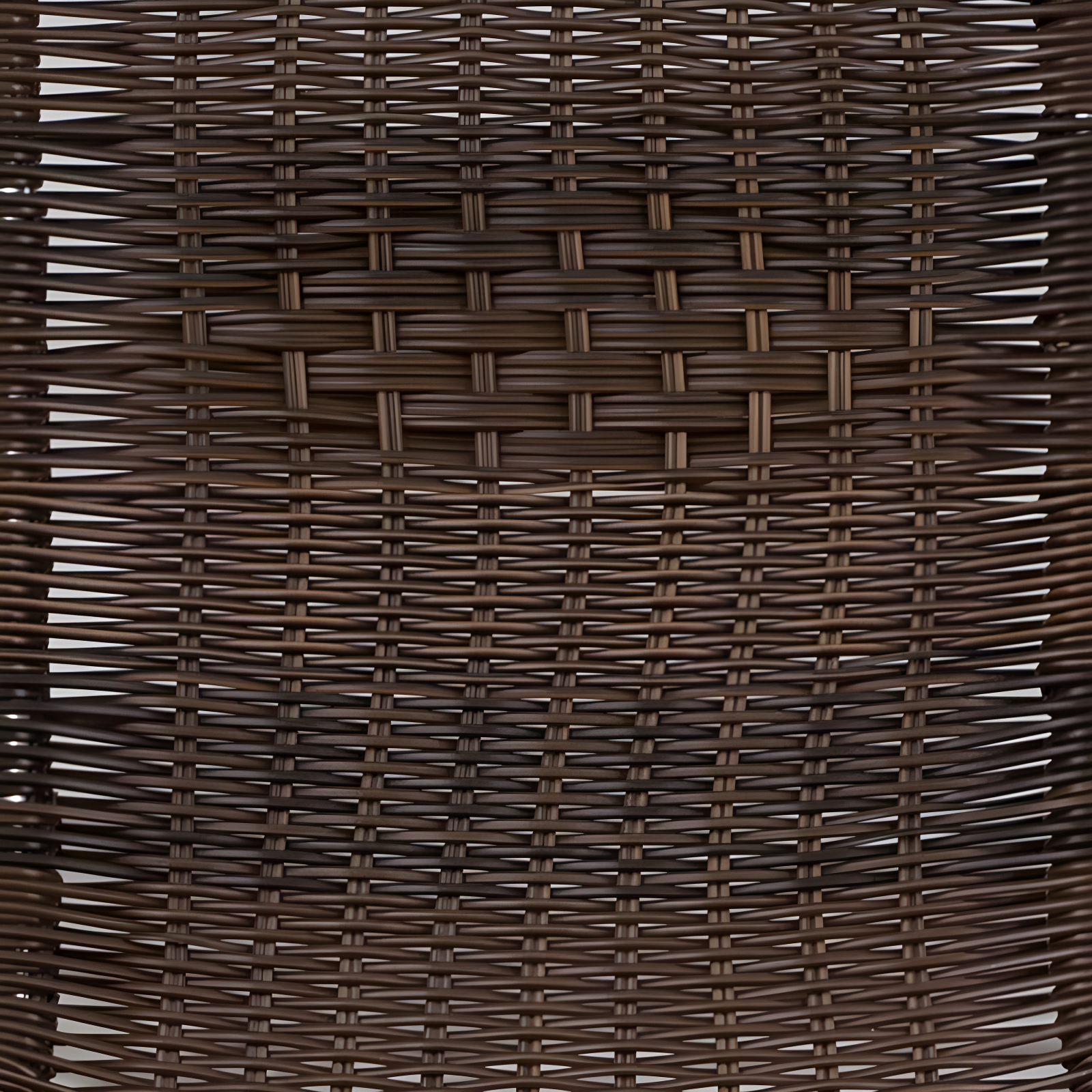 Flash Furniture Aluminum and Rattan Commercial Indoor-Outdoor Restaurant Stack Chair (Set of 2)