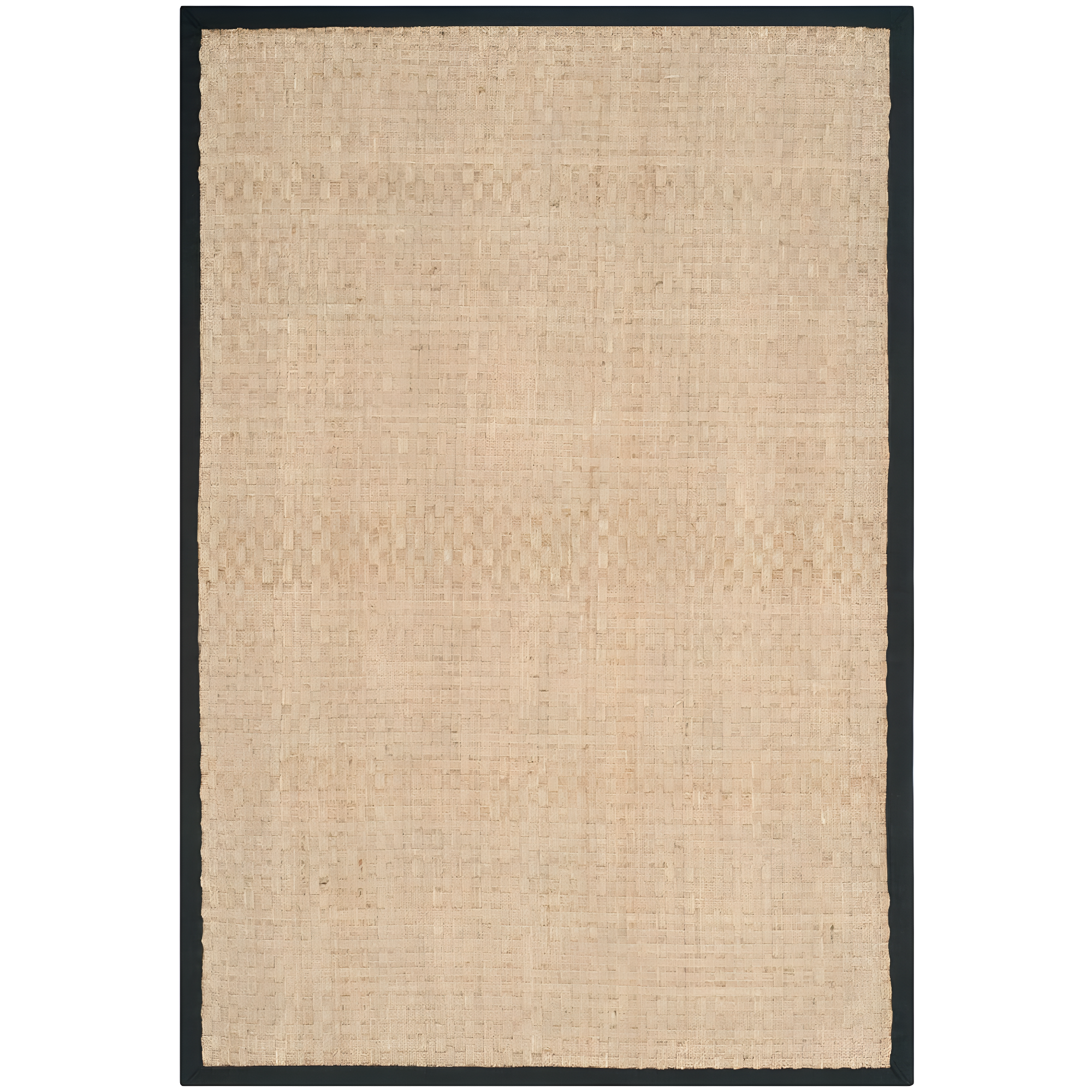 Natural Fiber NF114 Power Loomed Indoor Area Rug - Natural/Black - 4'x6' - Safavieh.