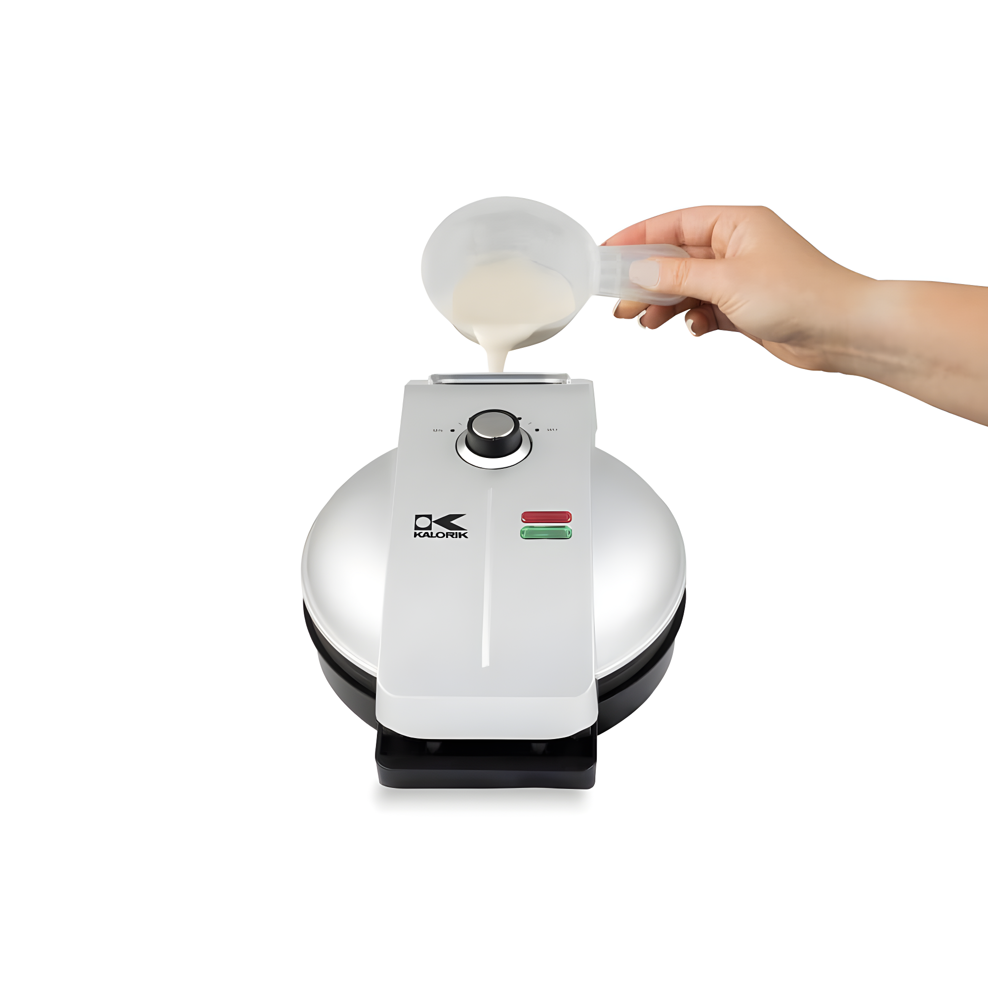 Kalorik® Kalorik® Easy Pour Waffle Maker, Silver