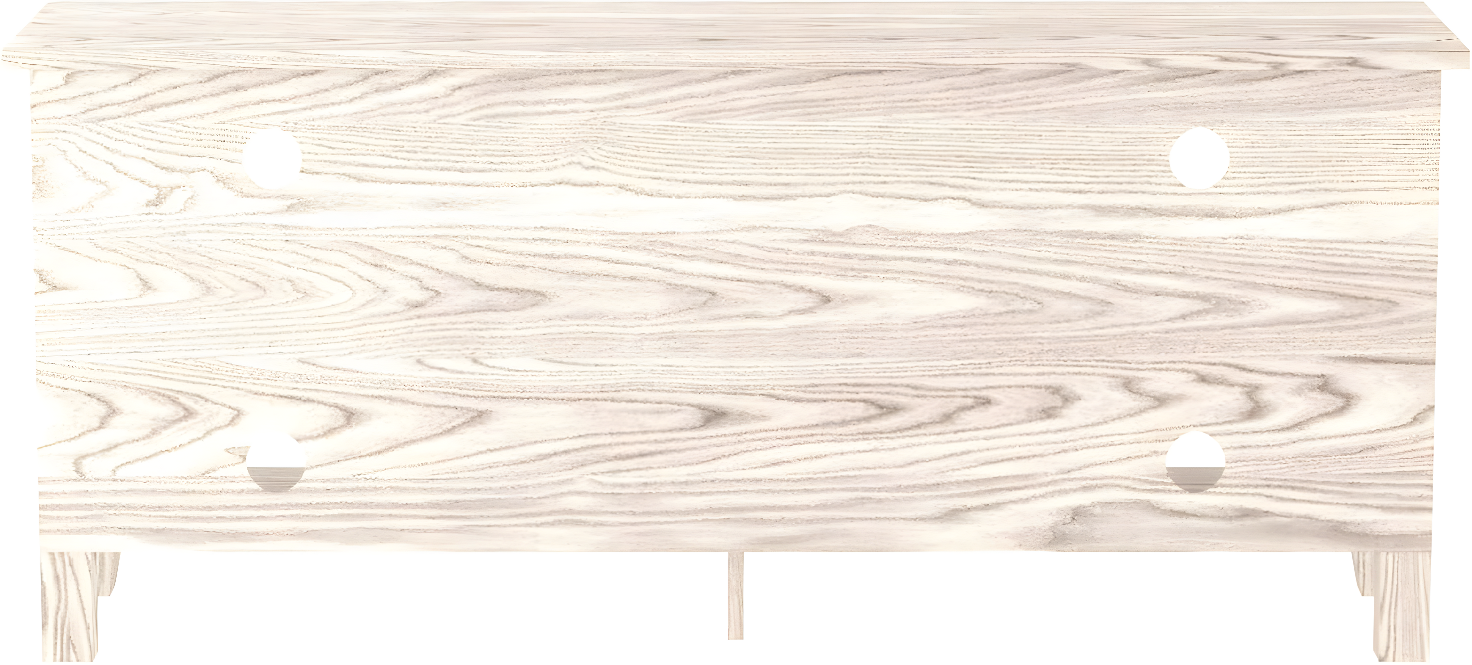 Walker Edison Wren Classic 4 Cubby Fireplace TV Stand for TVs up to 65 Inches, 58 Inch, White Wash
