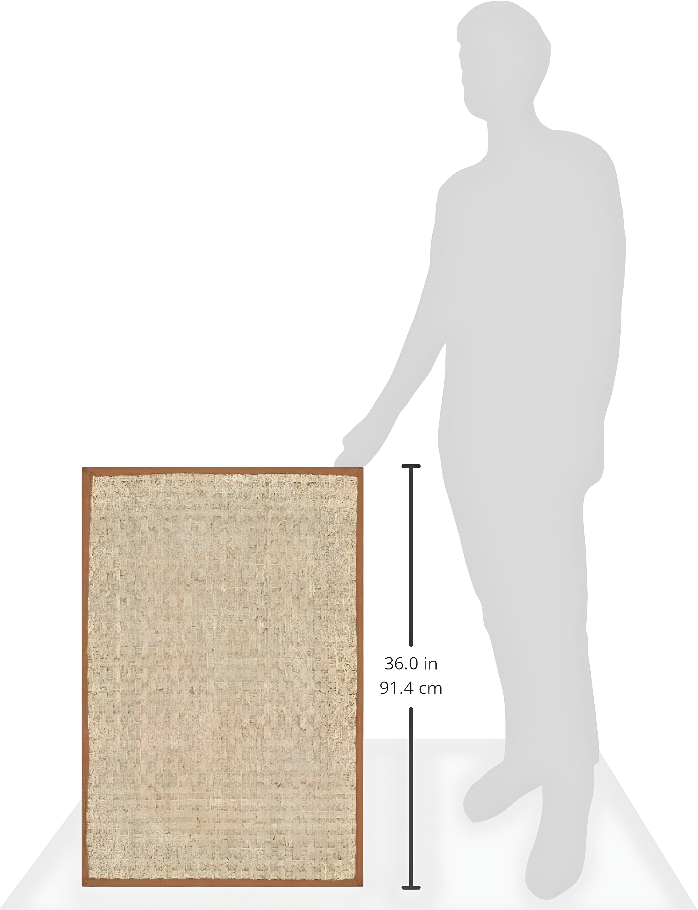 Natural Fiber NF114 Power Loomed Indoor Accent Rug - Natural/Brown - 2'x3' - Safavieh.