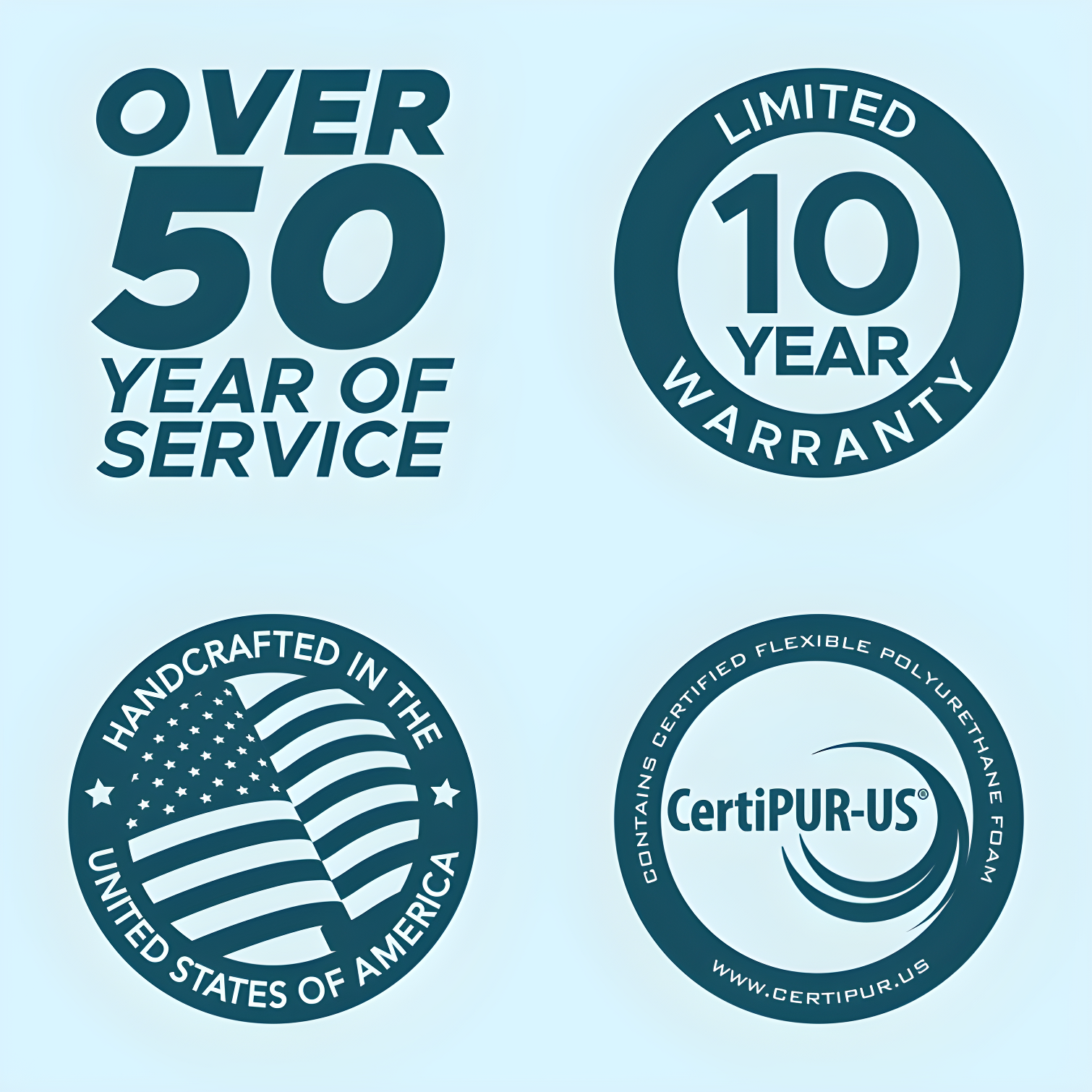 Sleep Inc. Sleep Inc. Sleep Solutions Medium Hybrid Mattress