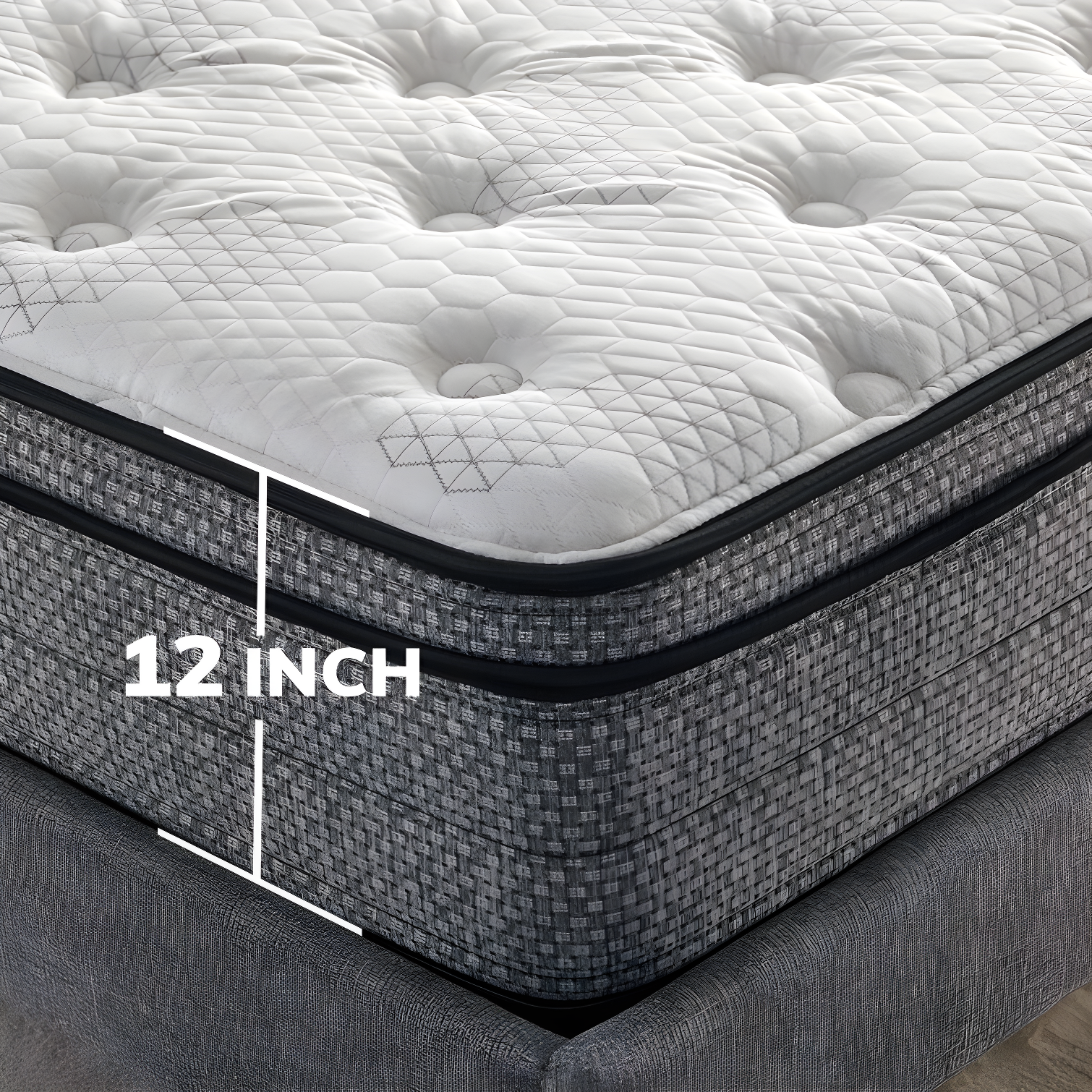 Sleep Inc. Sleep Inc. Sleep Solutions Medium Hybrid Mattress