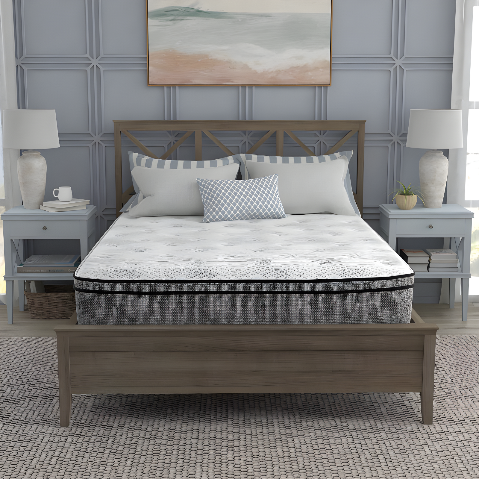 Sleep Inc. Sleep Inc. Sleep Solutions Medium Hybrid Mattress