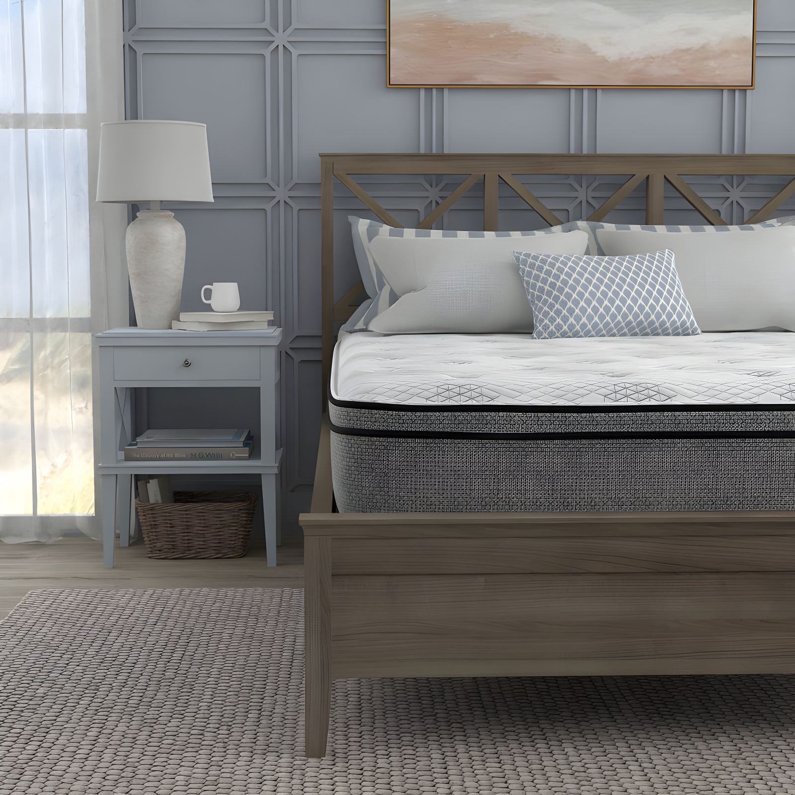 Sleep Inc. Sleep Inc. Sleep Solutions Medium Hybrid Mattress