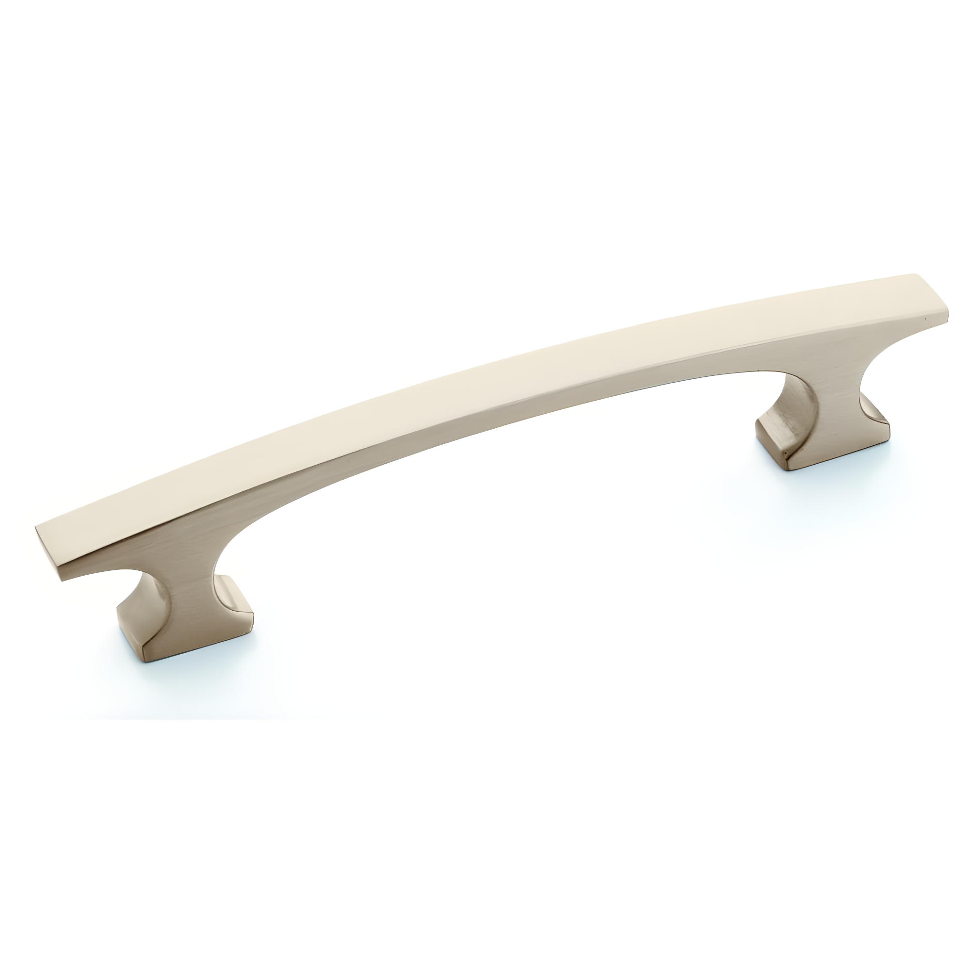 Conrad 3-3/4 in. (96mm) Modern Satin Nickel Arch Cabinet Pull