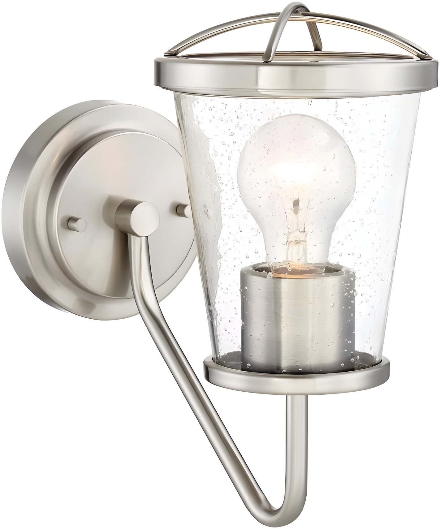 Designers Fountain Darby Satin Platinum Wall Sconce, 87001-SP