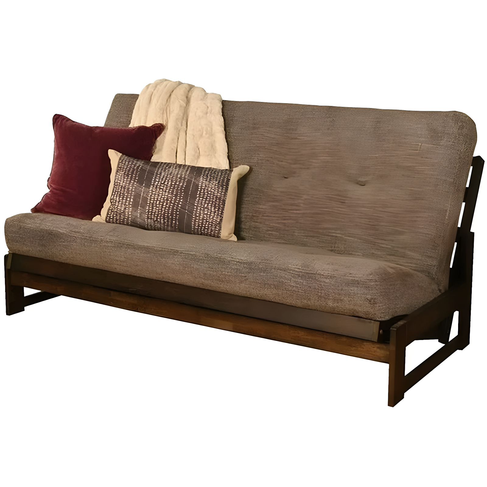 The Twillery Co.® Aviva 7" Cotton and Foam Full Size Futon Mattress, Frame Not Included