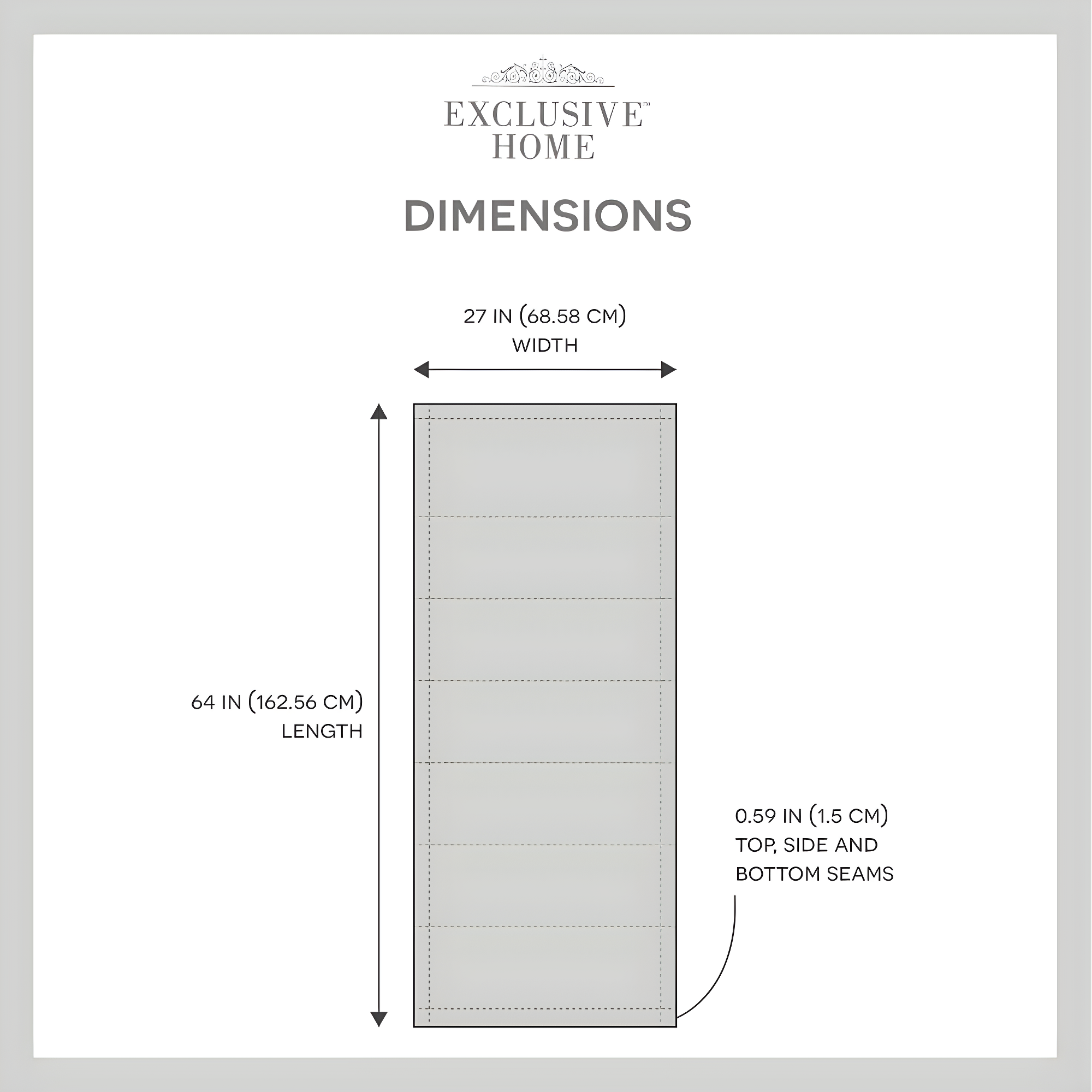 Amalgamated Textiles Exclusive Home Prague Trellis 100% Blackout Roman Shade