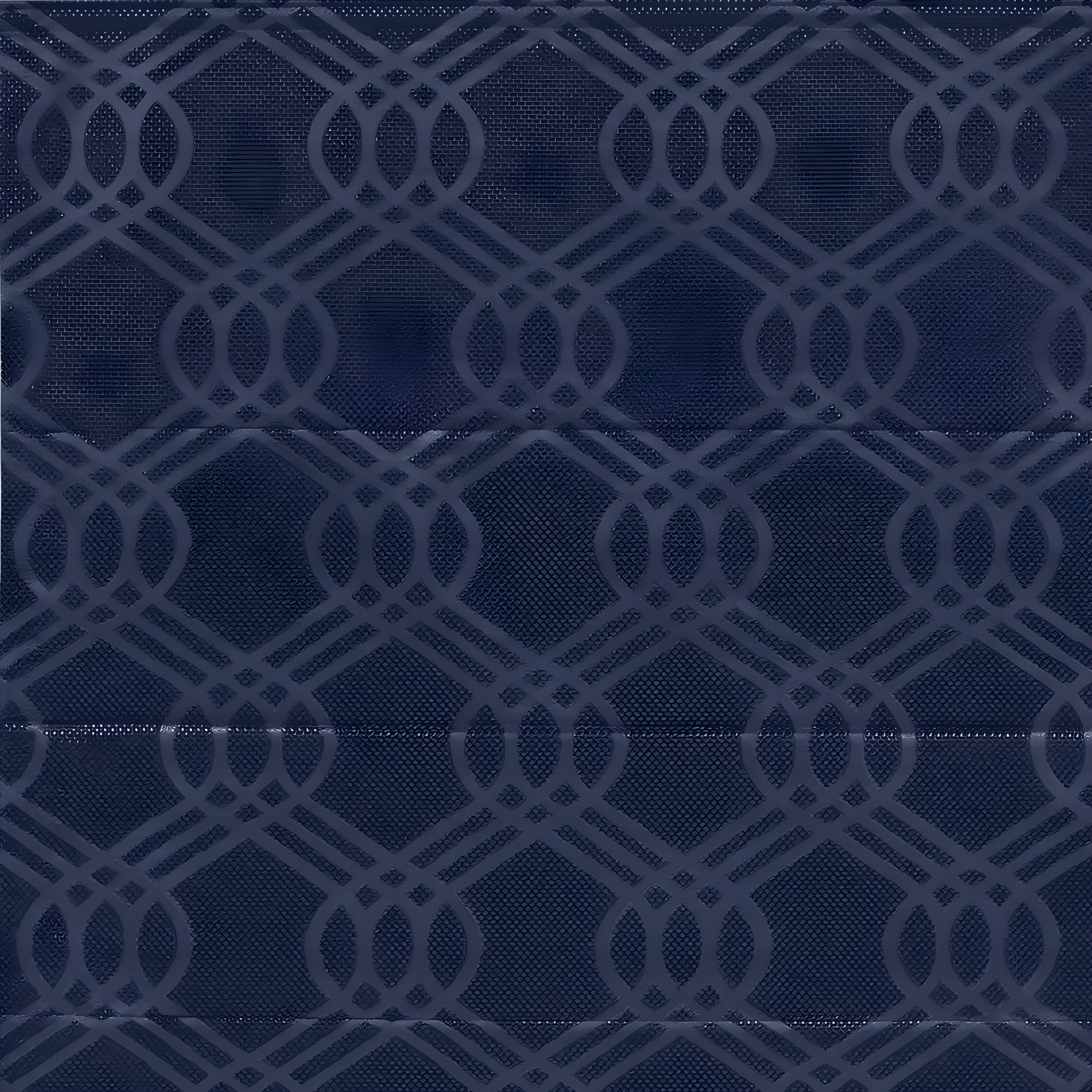 Amalgamated Textiles Exclusive Home Prague Trellis 100% Blackout Roman Shade