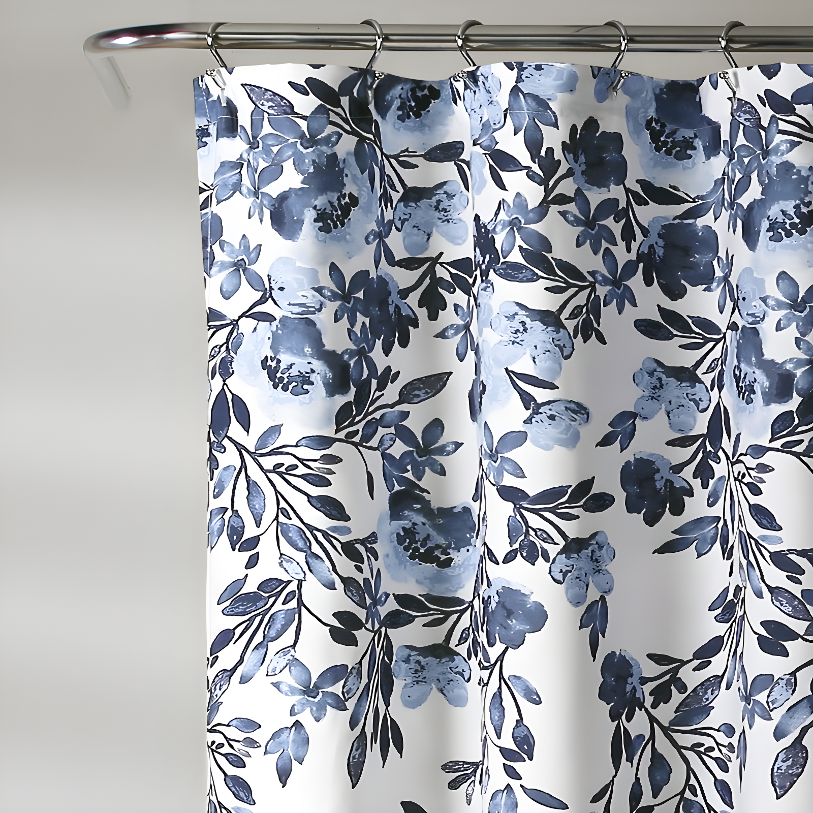 Lush Decor Tanisha Floral Shower Curtain